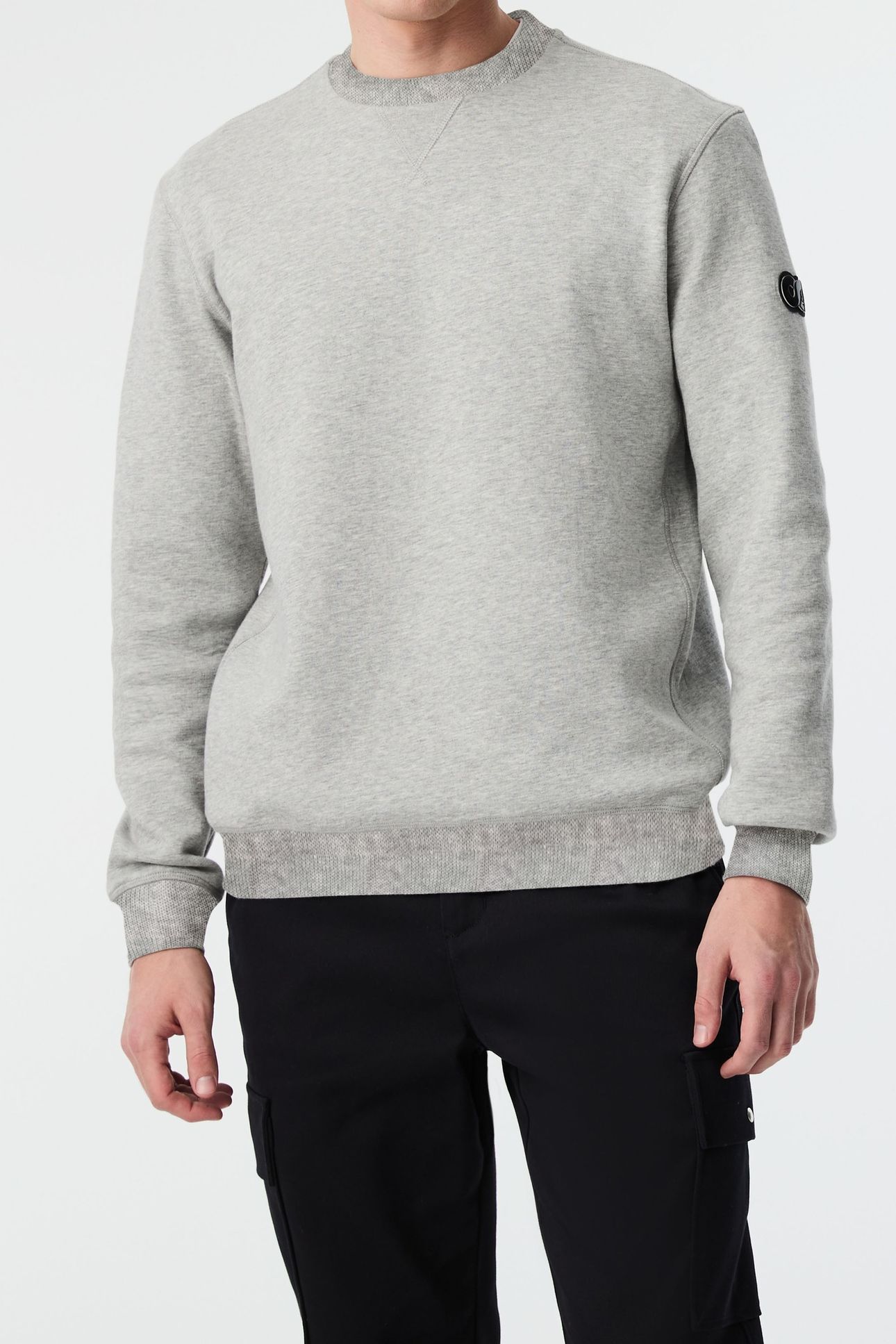 SEFAR V1.Y9.02 SWEATER HEATHER GREY 1