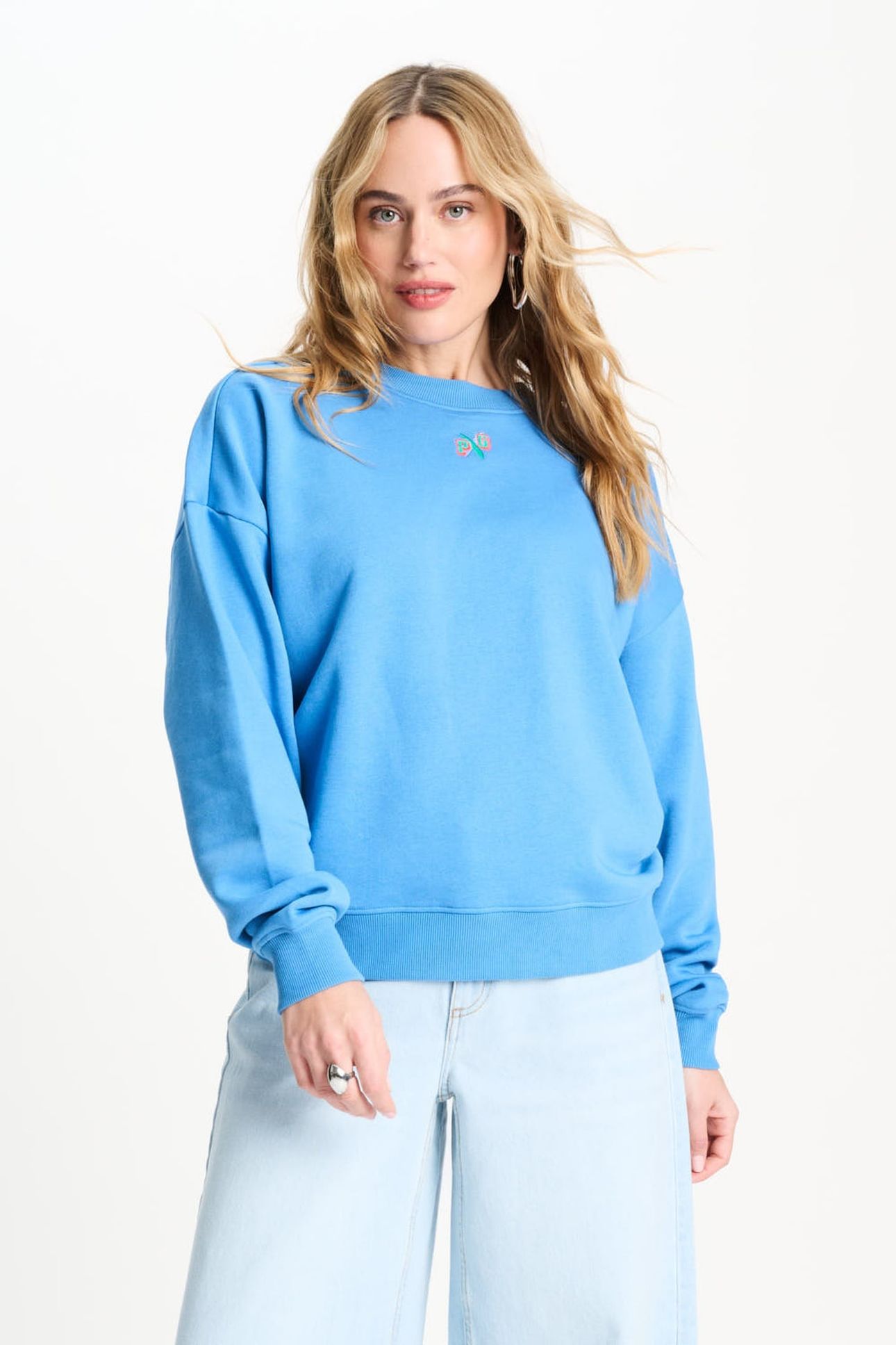 SWEATER - RECORD BREAKER BLUE 1