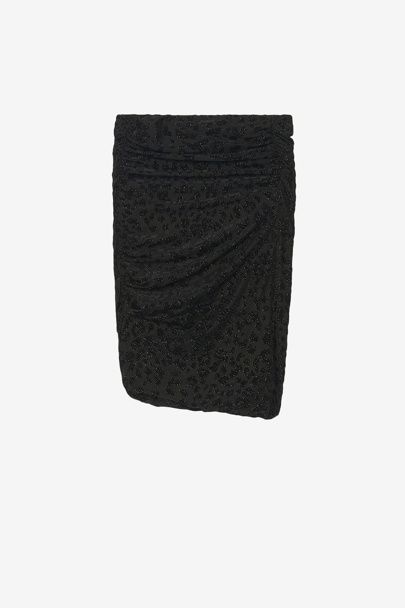 ANNICK SKIRT SHINY BLACK 5