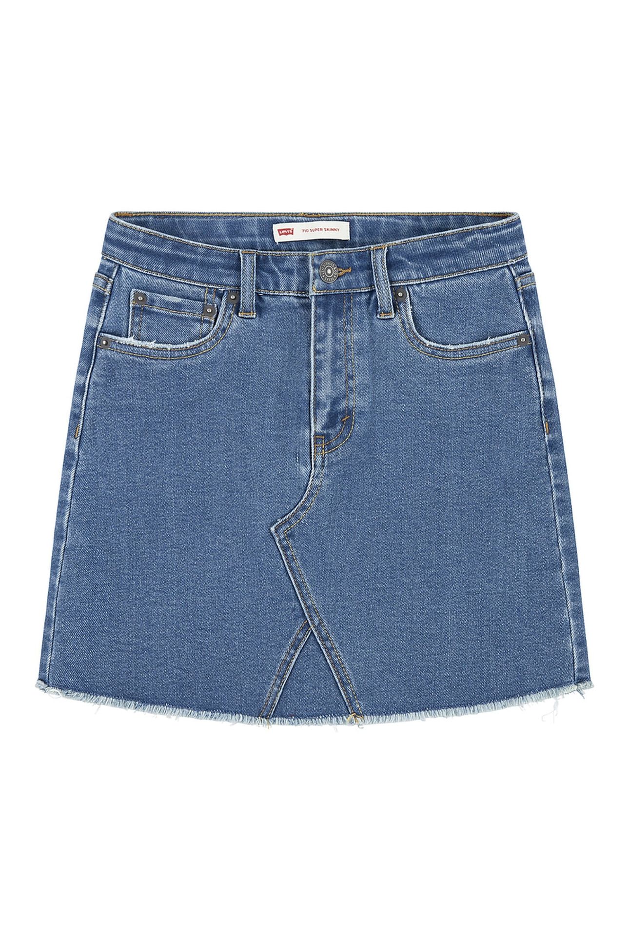 GIRLS HIGH RISE DENIM SKIRT RICHARDS 1