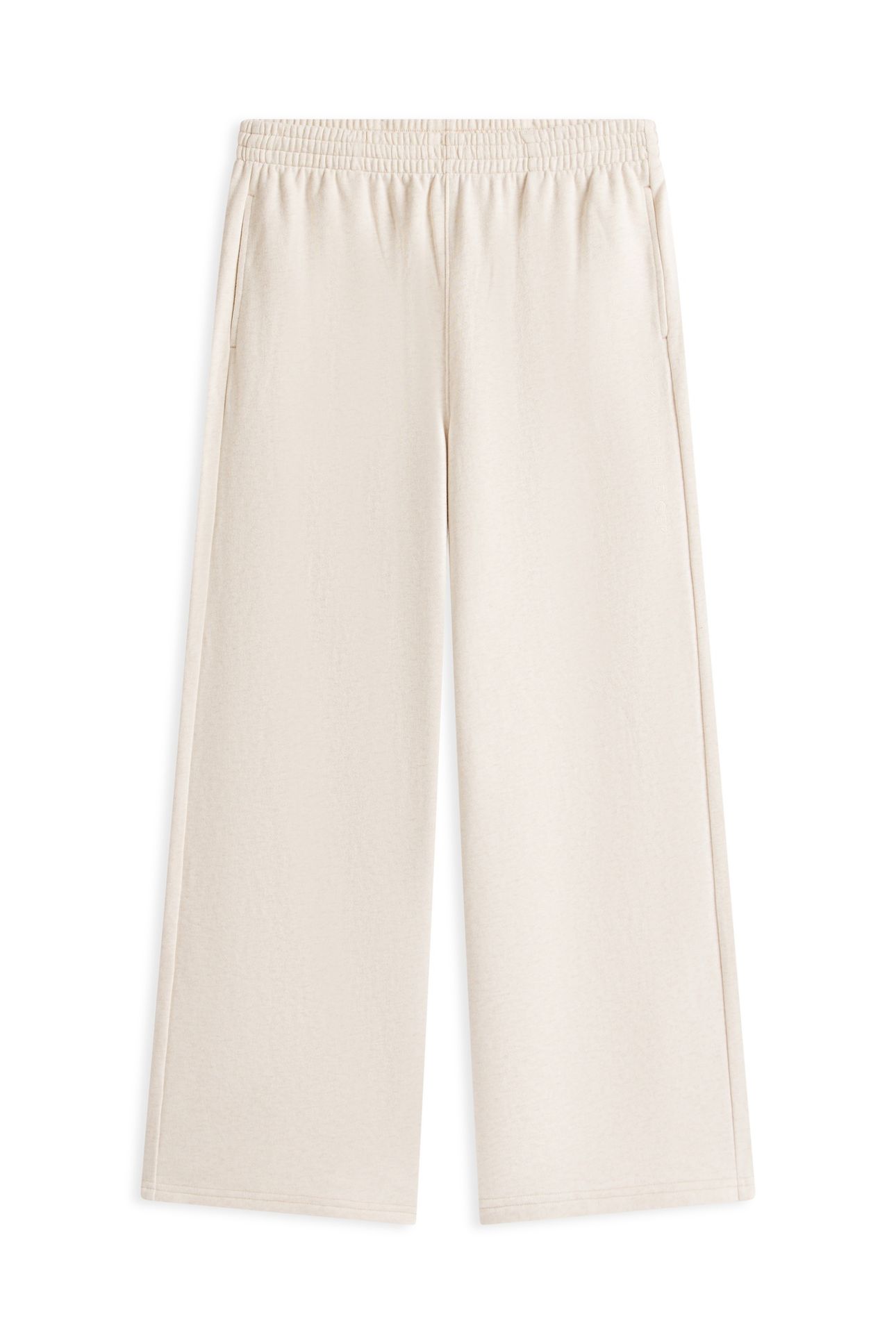 WIDE LEG PANTS BEIGE HEATHER 4