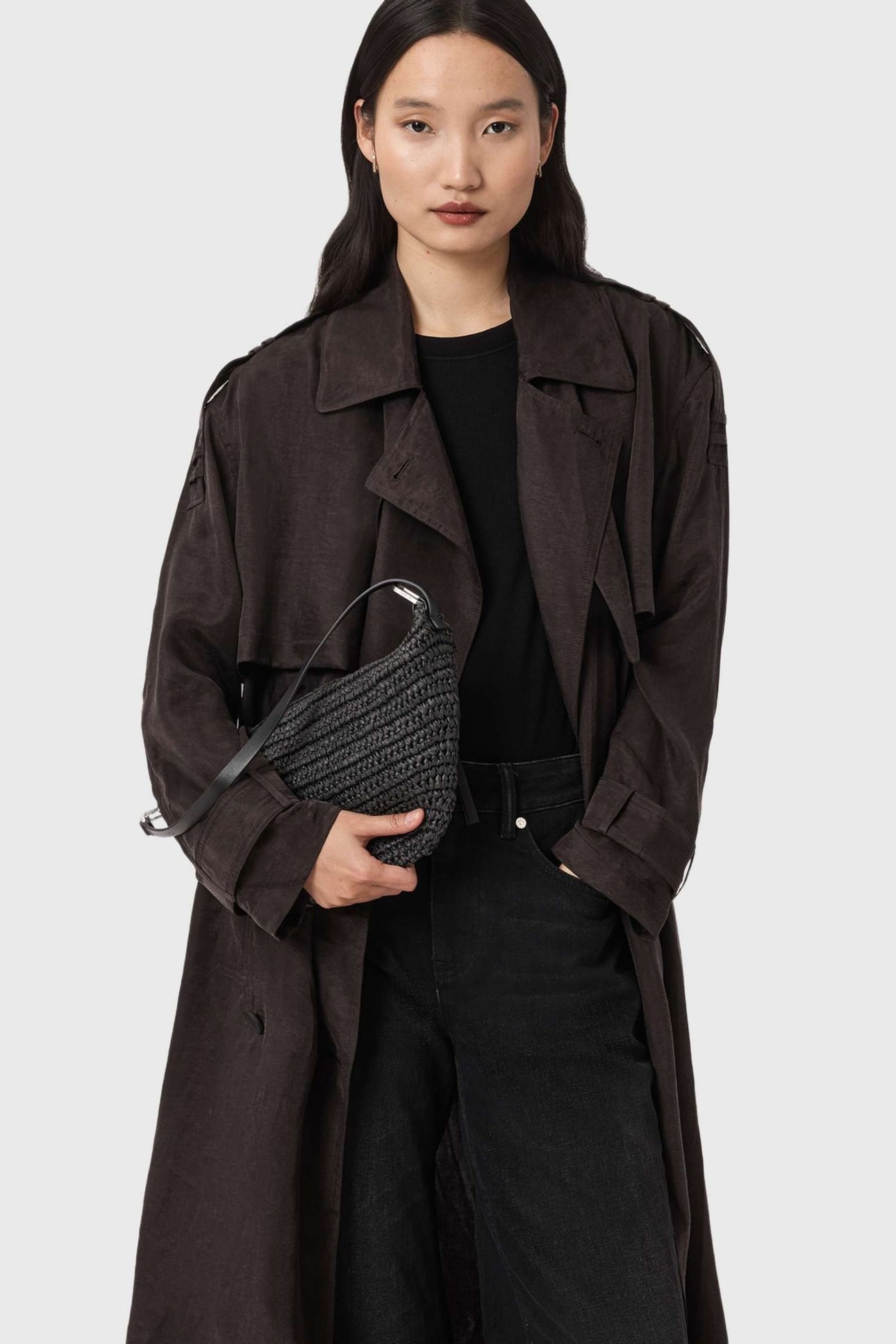 LUNA MICRO PAPER BAG BLACK 4