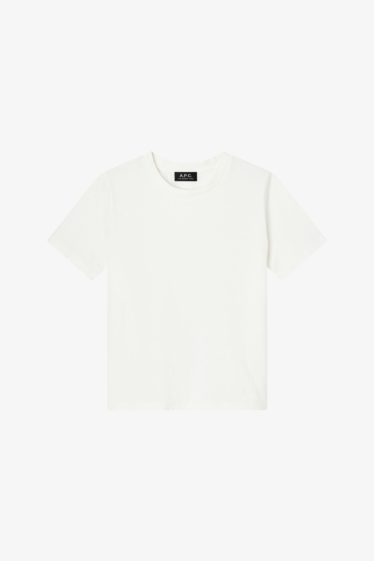 T-SHIRT CROPPED SHORT SLEEVE OFF-WHITE 2