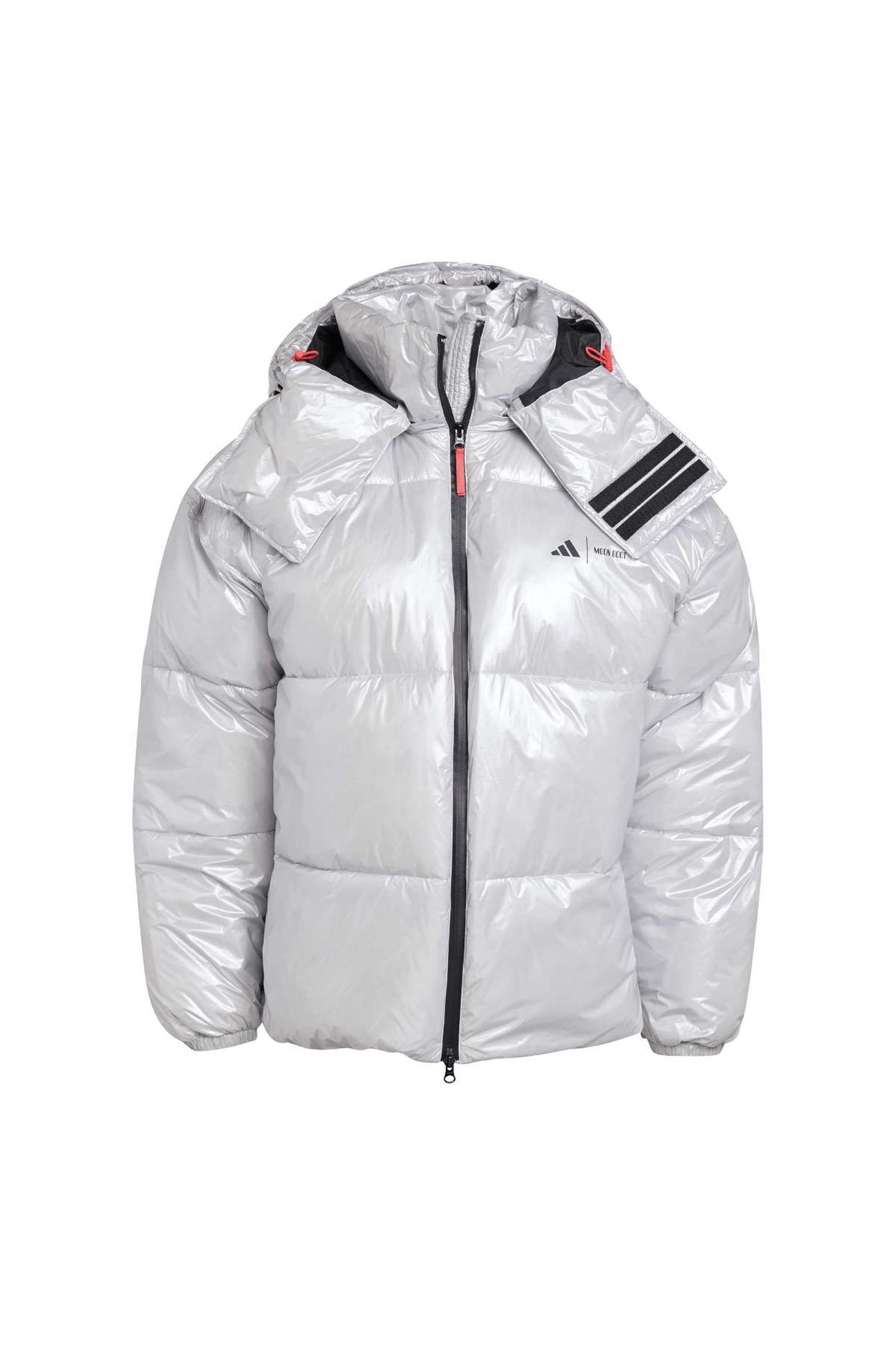 UNISEX PUFFER JACKET MATTE SILVER 4