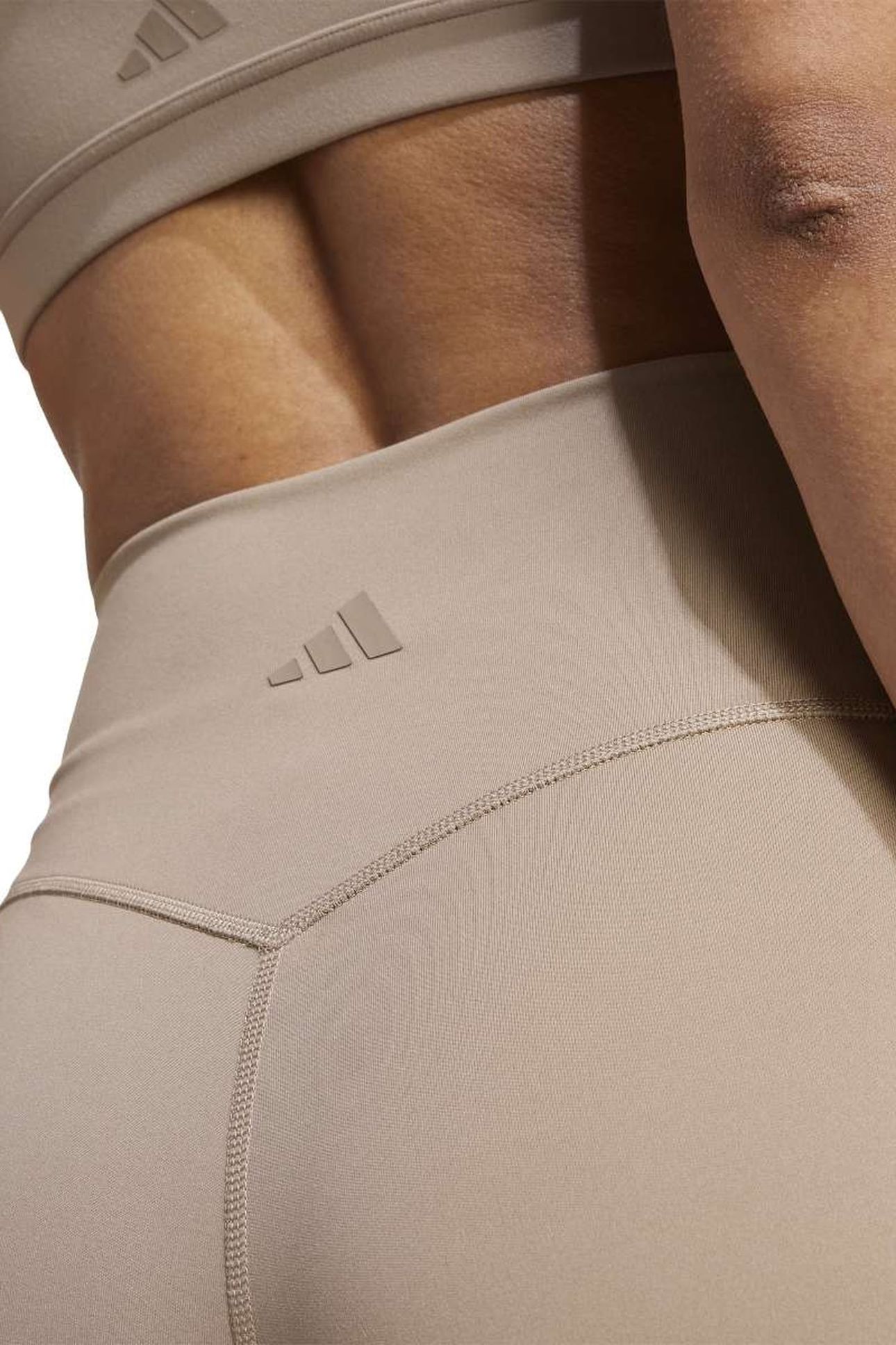ALL ME SCULPT SHORT LEGGINGS CHALKY BROWN 7