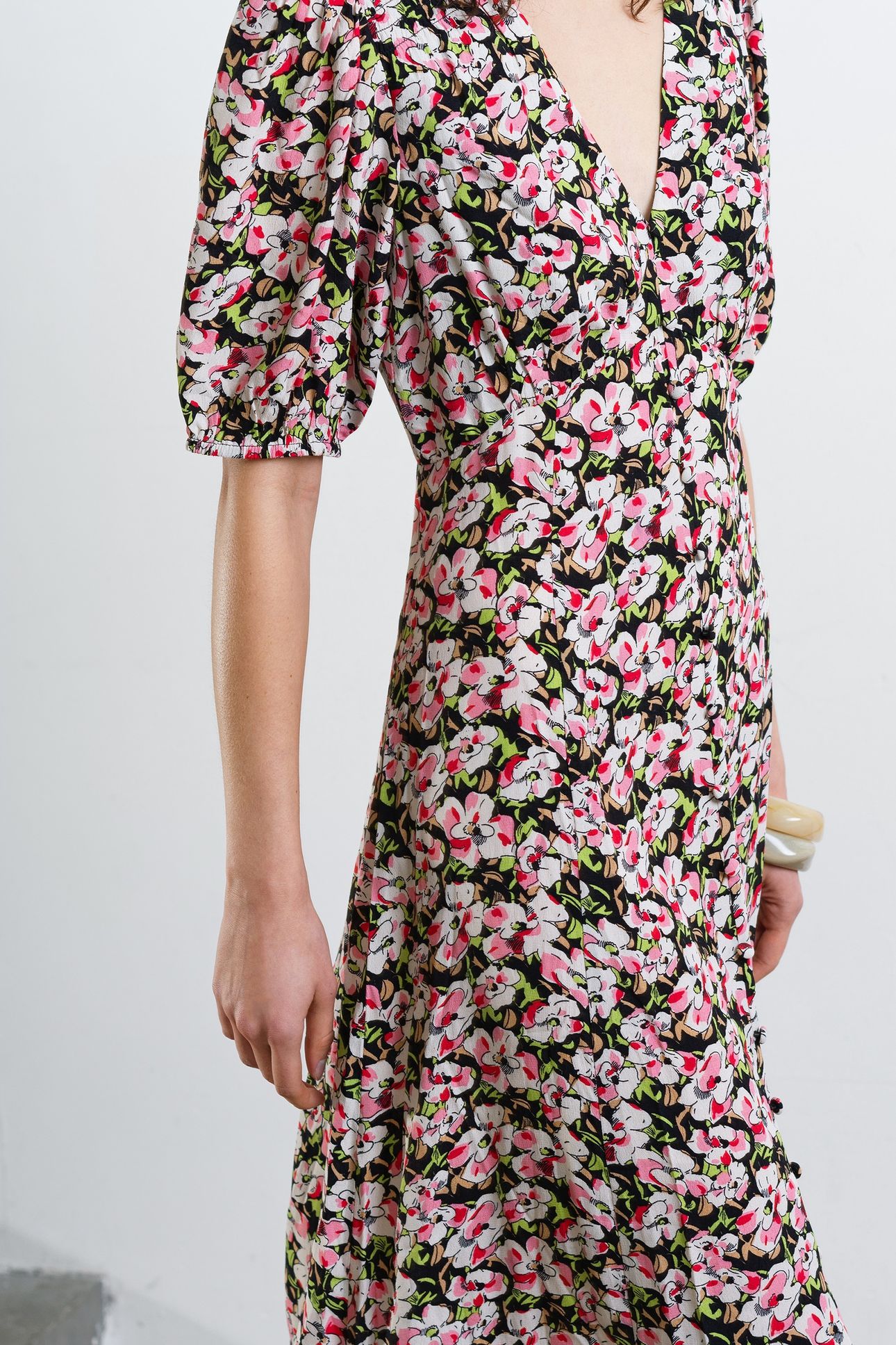 MOLLY LIZZIE TEA DRESS MULTI 4