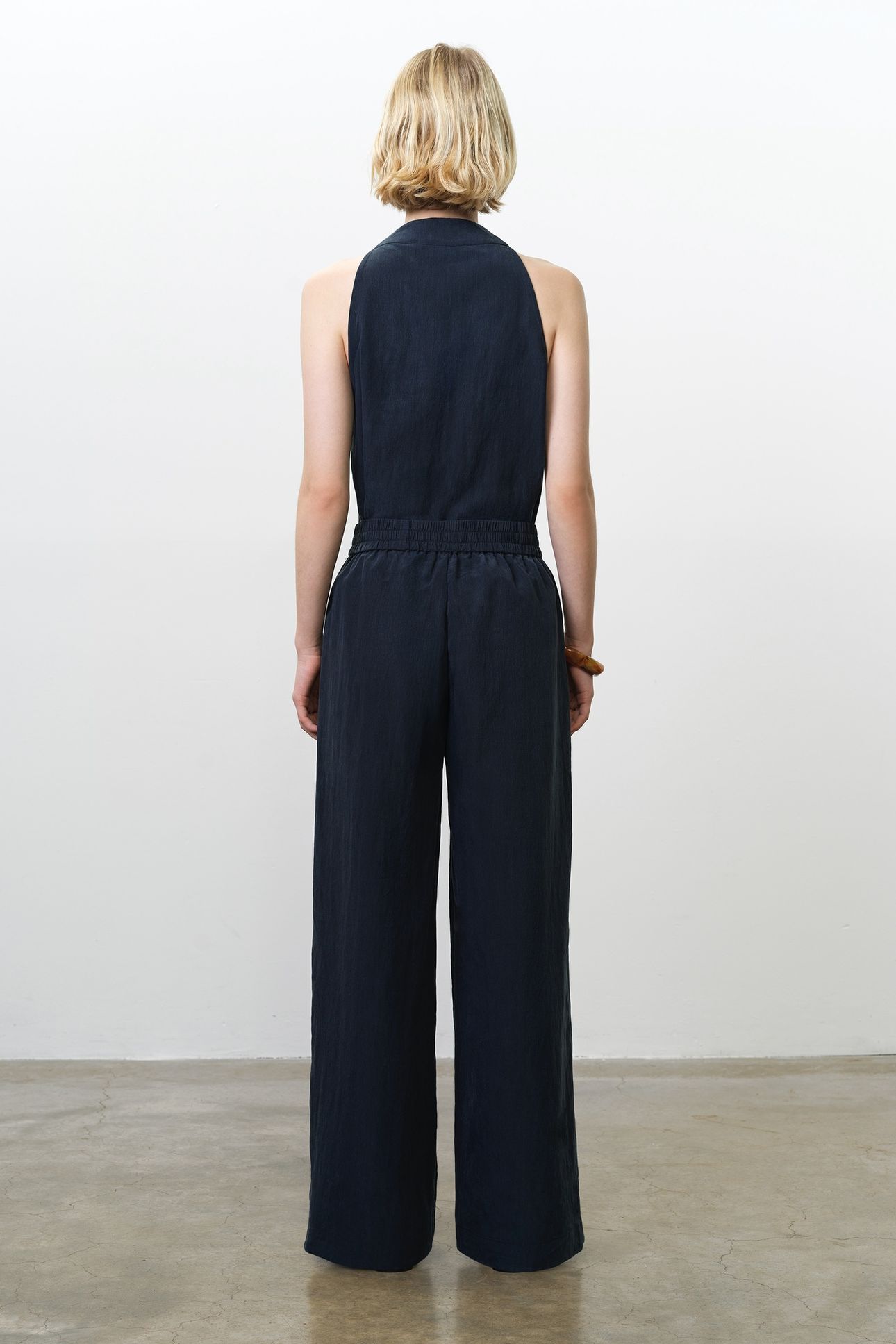 MELINA DRAWSTRING TRSR NEW NAVY 3