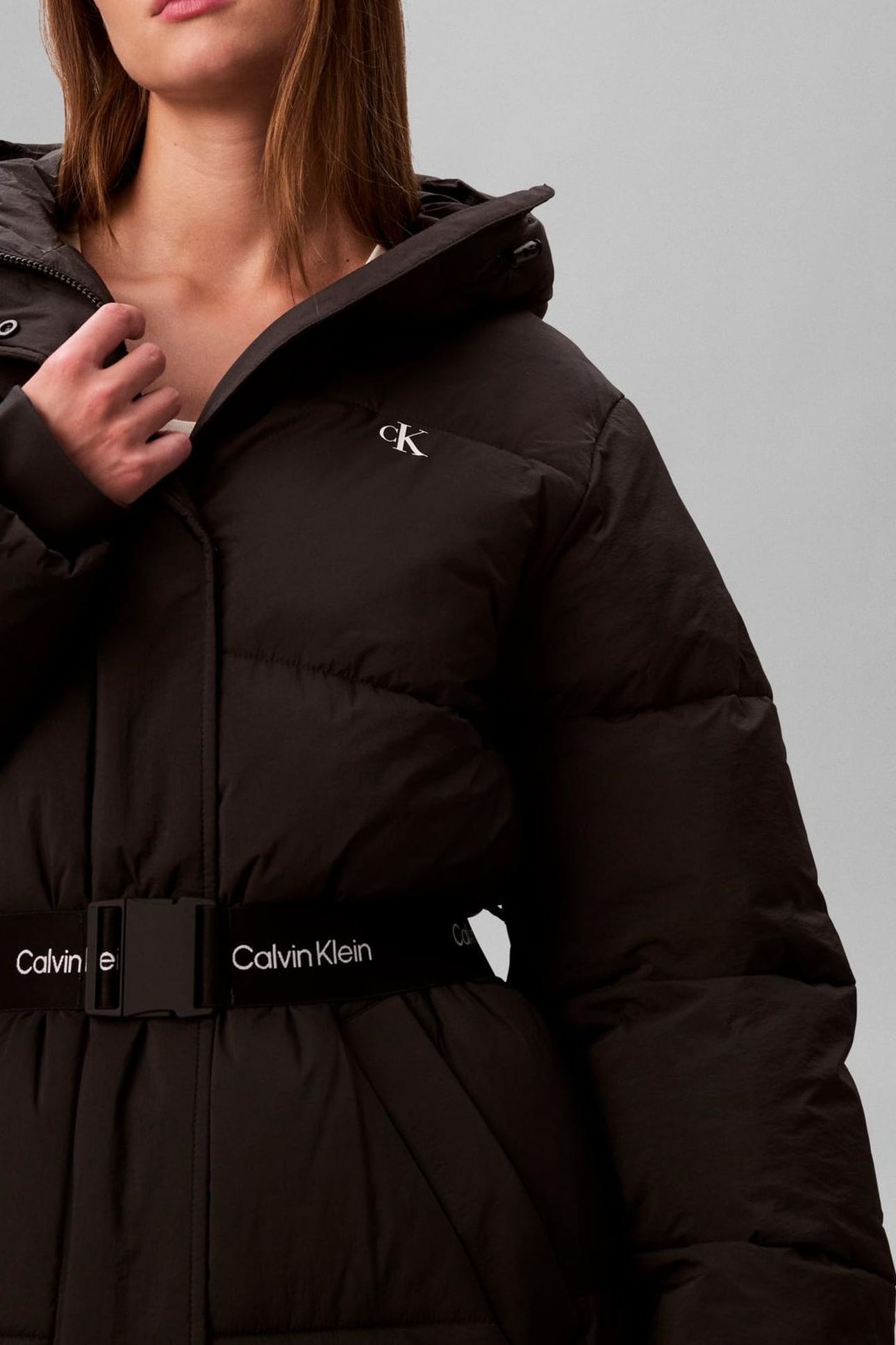 BELTED MIDWEIGHT COAT BLACK 8