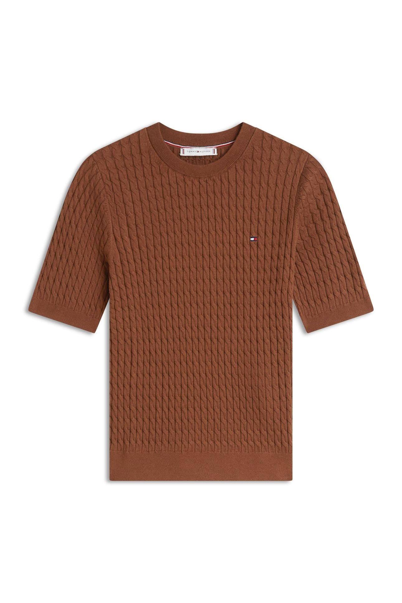 CO CABLE FINE GG C-NECK LEGACY BROWN 4