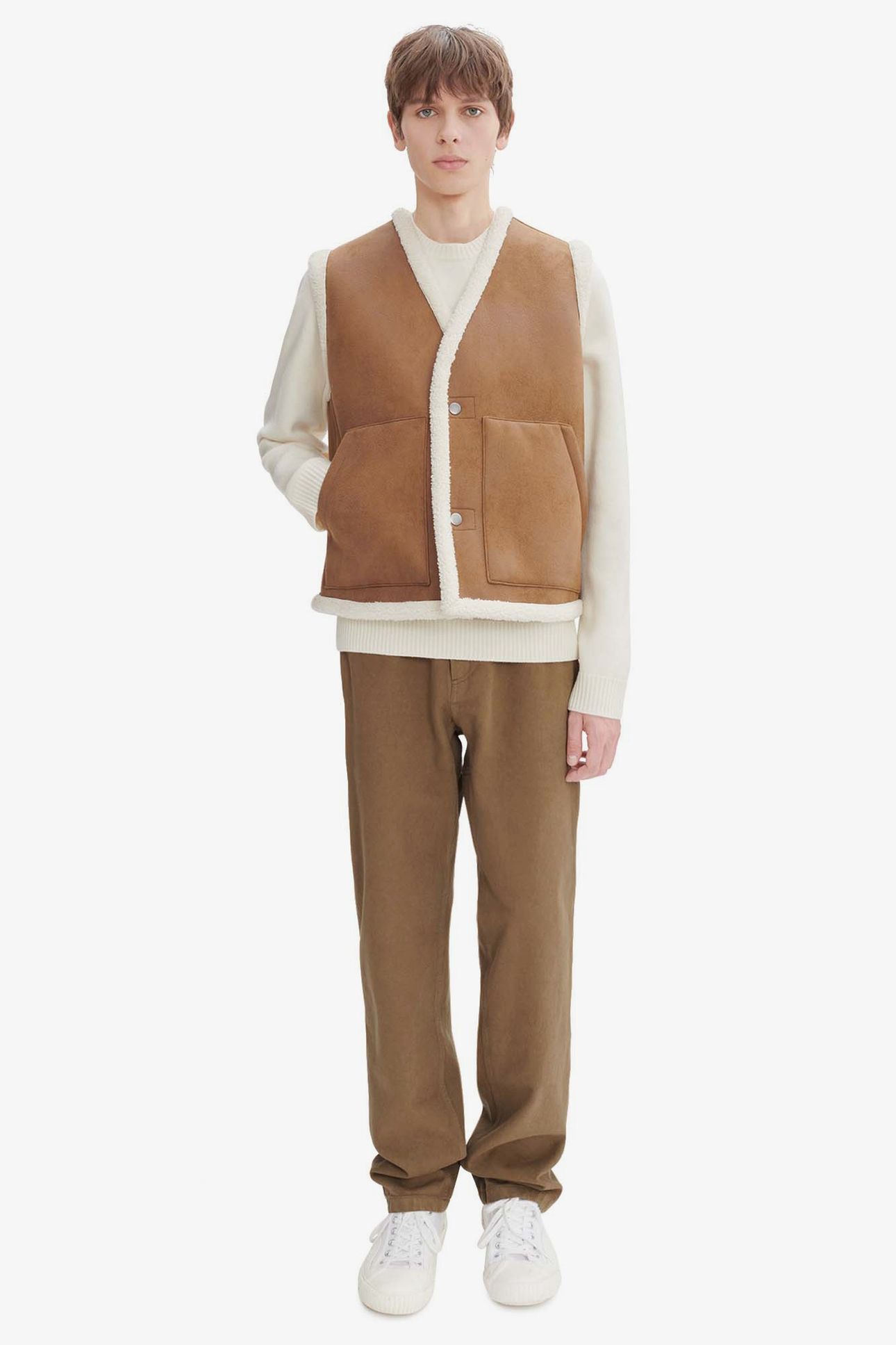 UNISEX JACKET ZACKARI ECRU 1