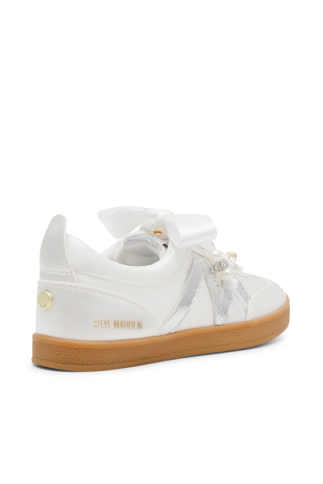 DEGREE-P SNEAKERS IVORY SATIN 4