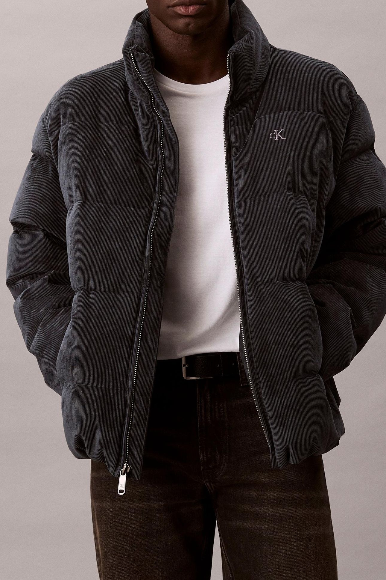 LS CORDUROY MID WEIGHT PUFFER NIGHT MAGIC 5