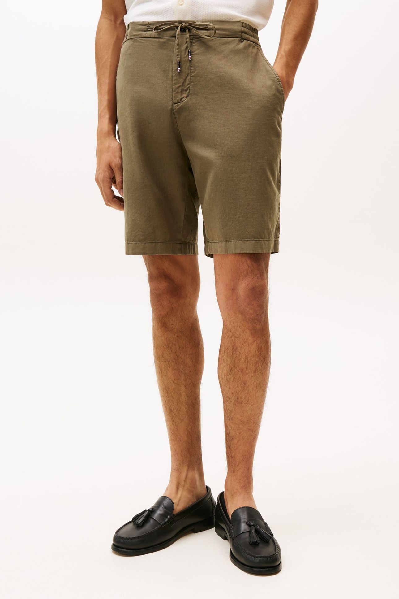 MERCER 7" WASHED SHORTS BATTLE GREEN 1