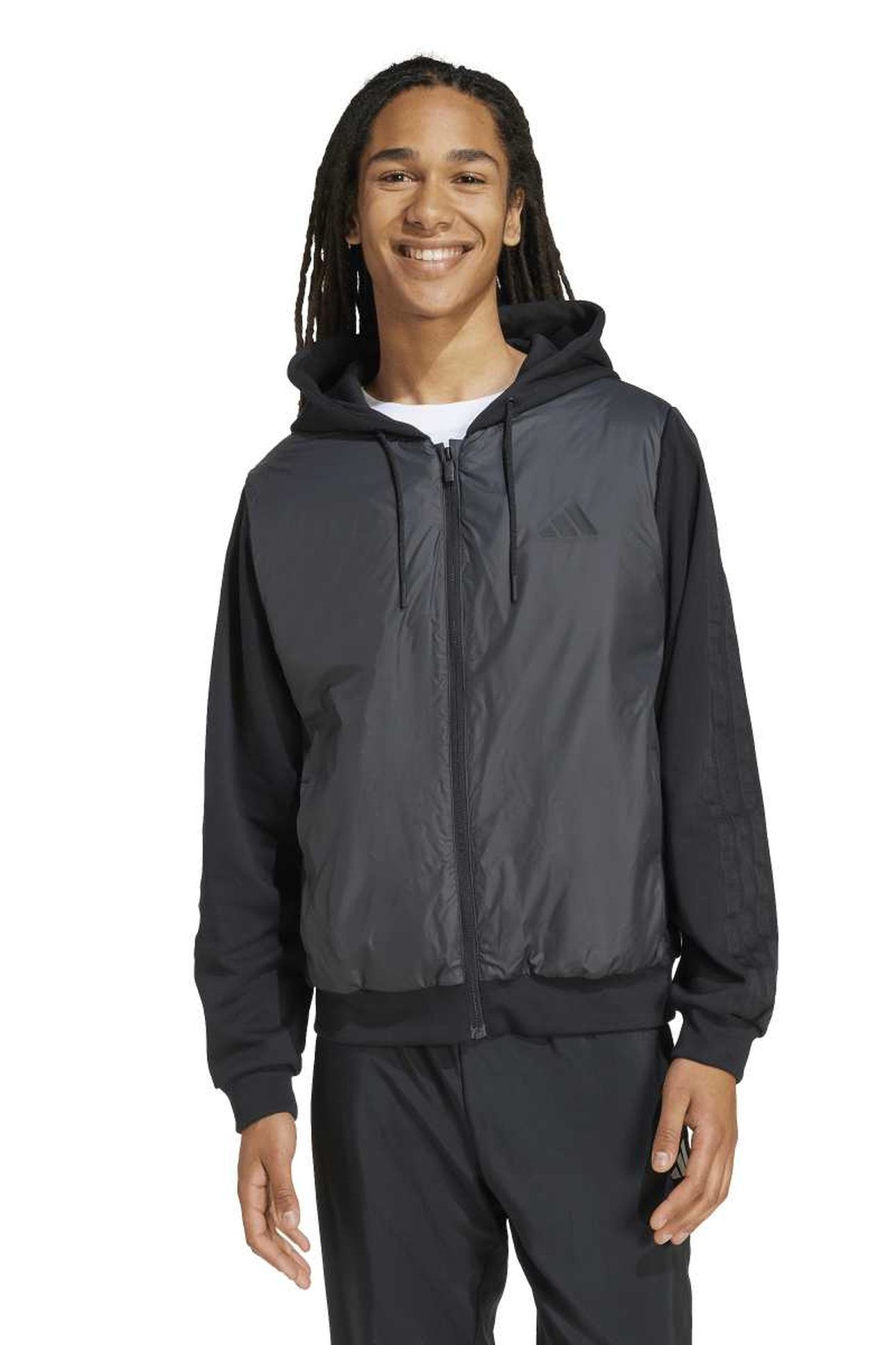 UNISEX ESSENTIAL 3S IN HYB JACKET BLACK 1