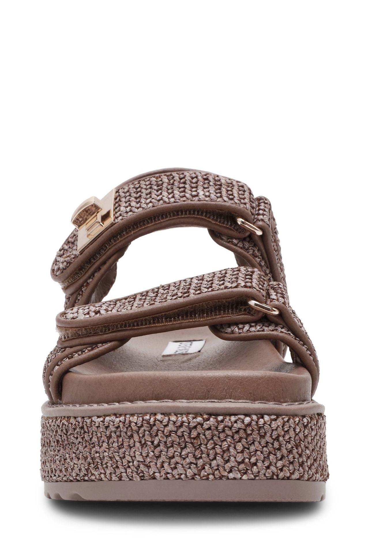 BIGMONA SANDALS CHARCOAL RAFFIA 2