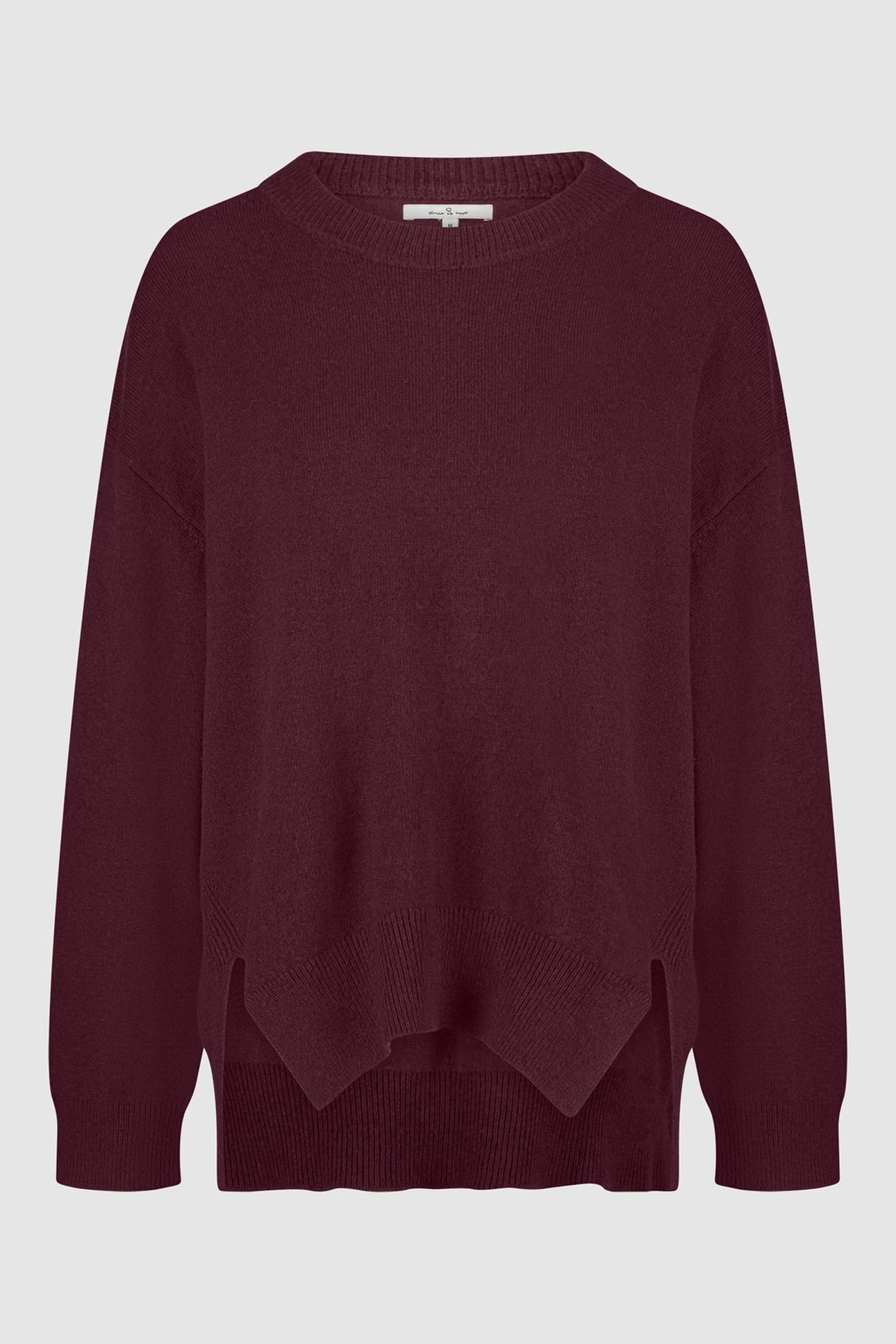 GIRLS RUBY KNIT AUBERGINE 1
