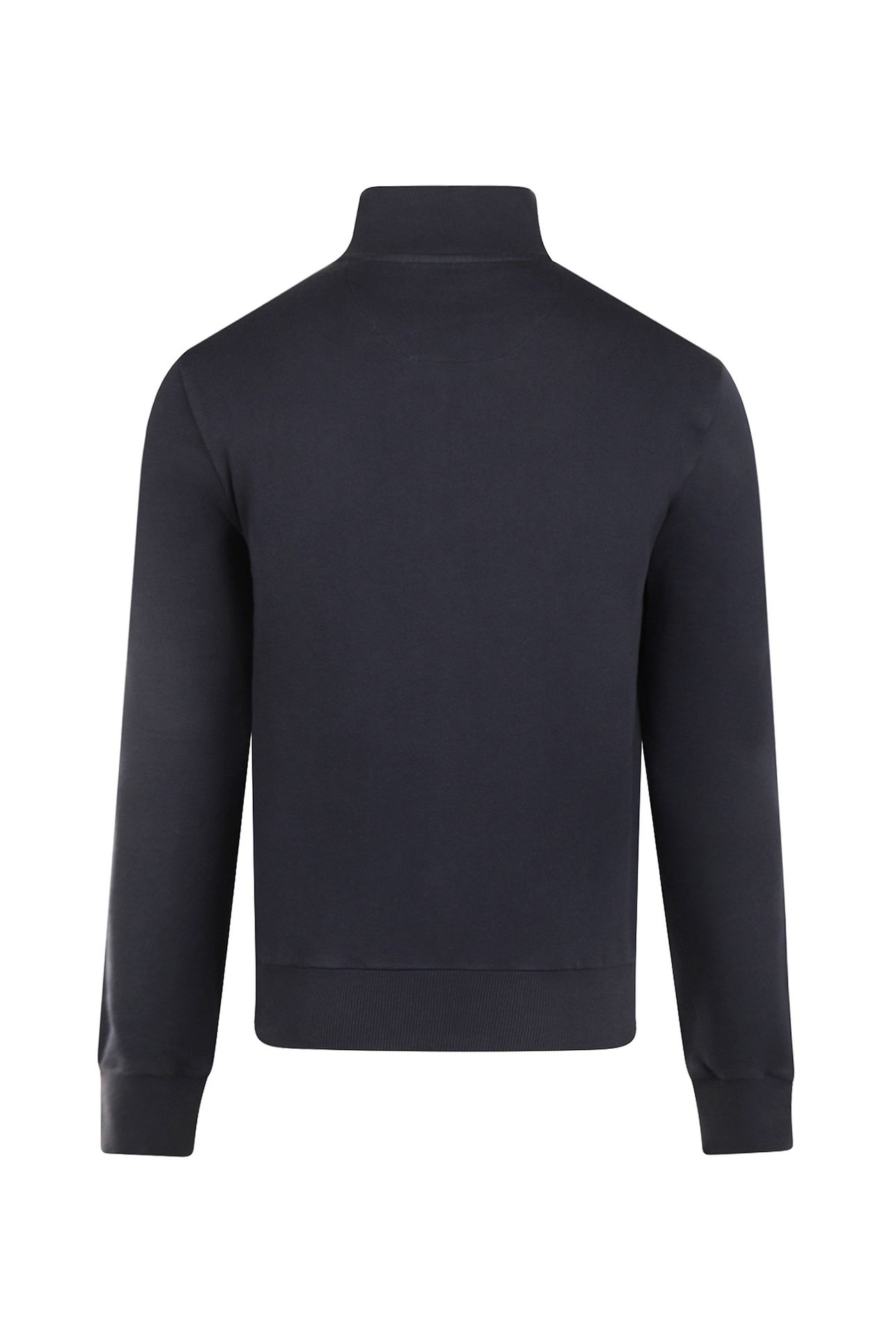 ZIP MOCK SWEATSHIRT NAVY 4