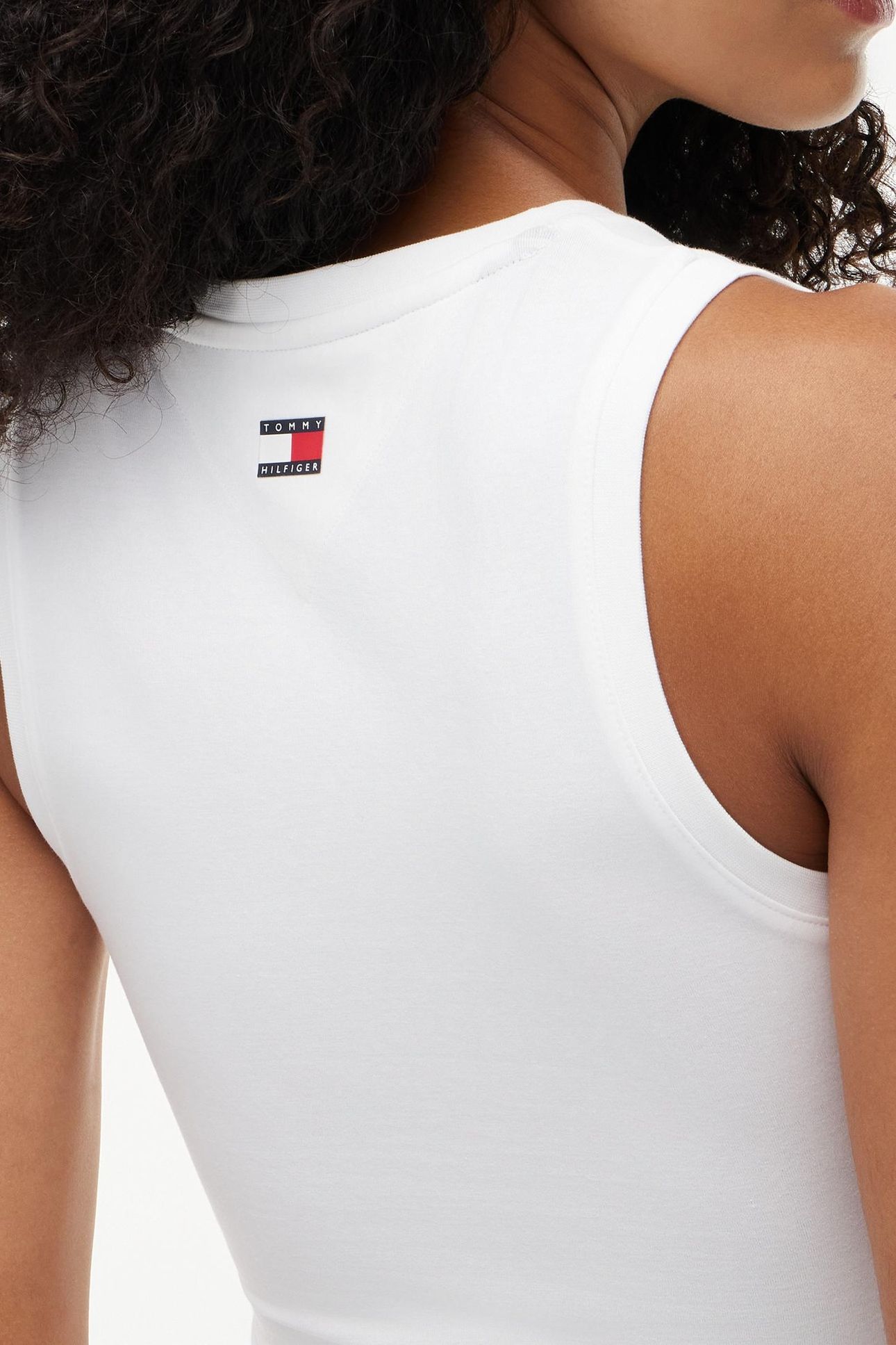 TH X CF1 LOGO TANK TOP WHITE 6