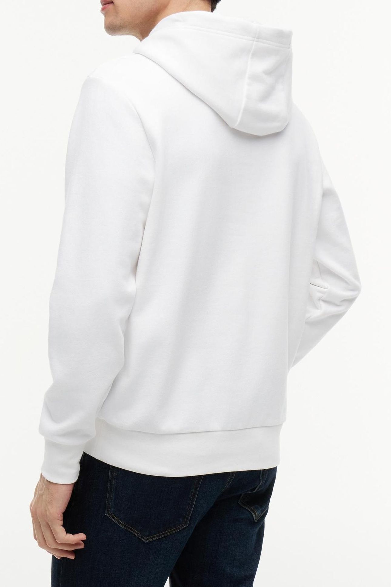 SCRIPT FLAG HOODIE WHITE 2