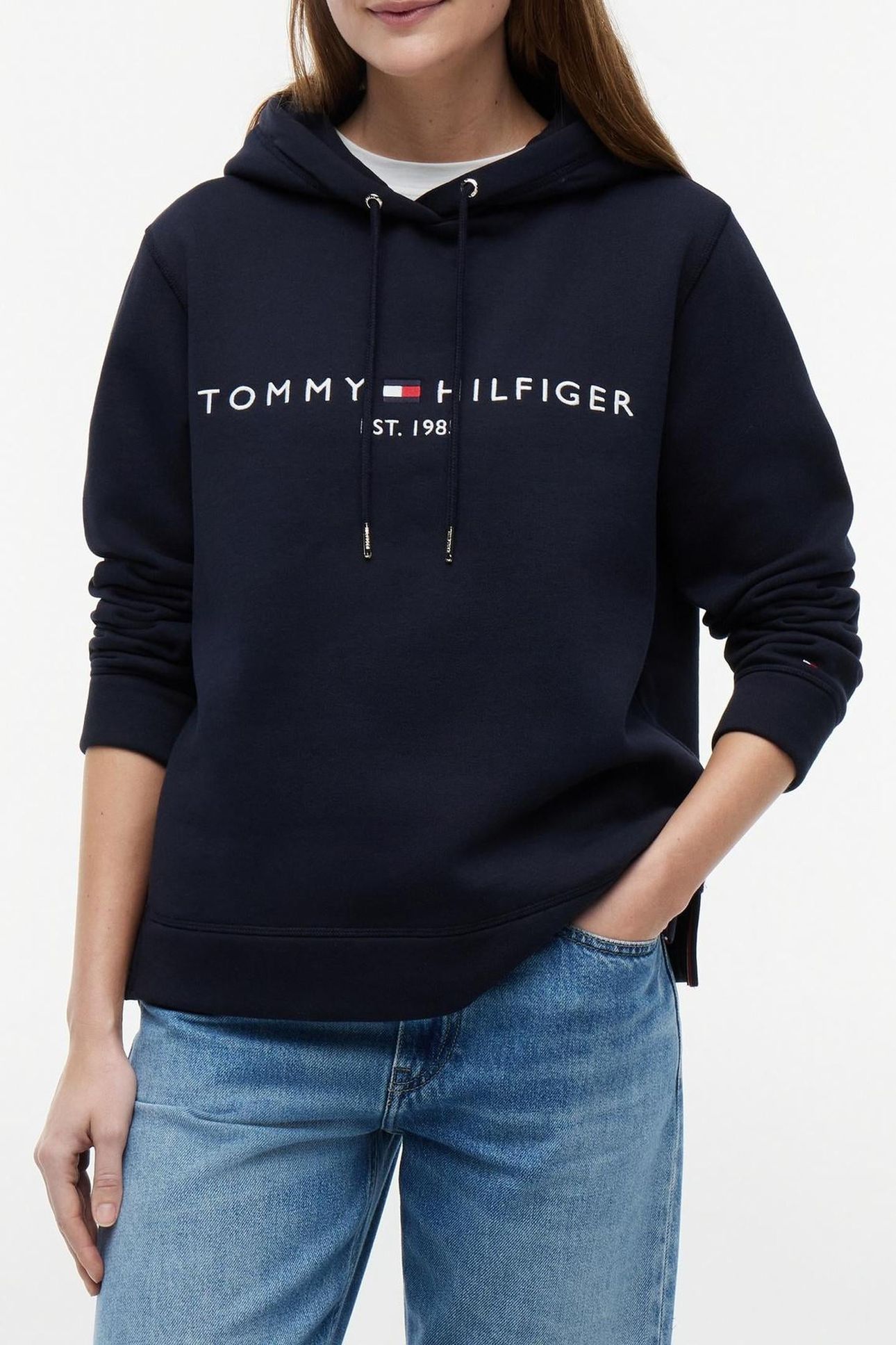 HERITAGE HILFIGER HOODIE NAVY BLUE 2