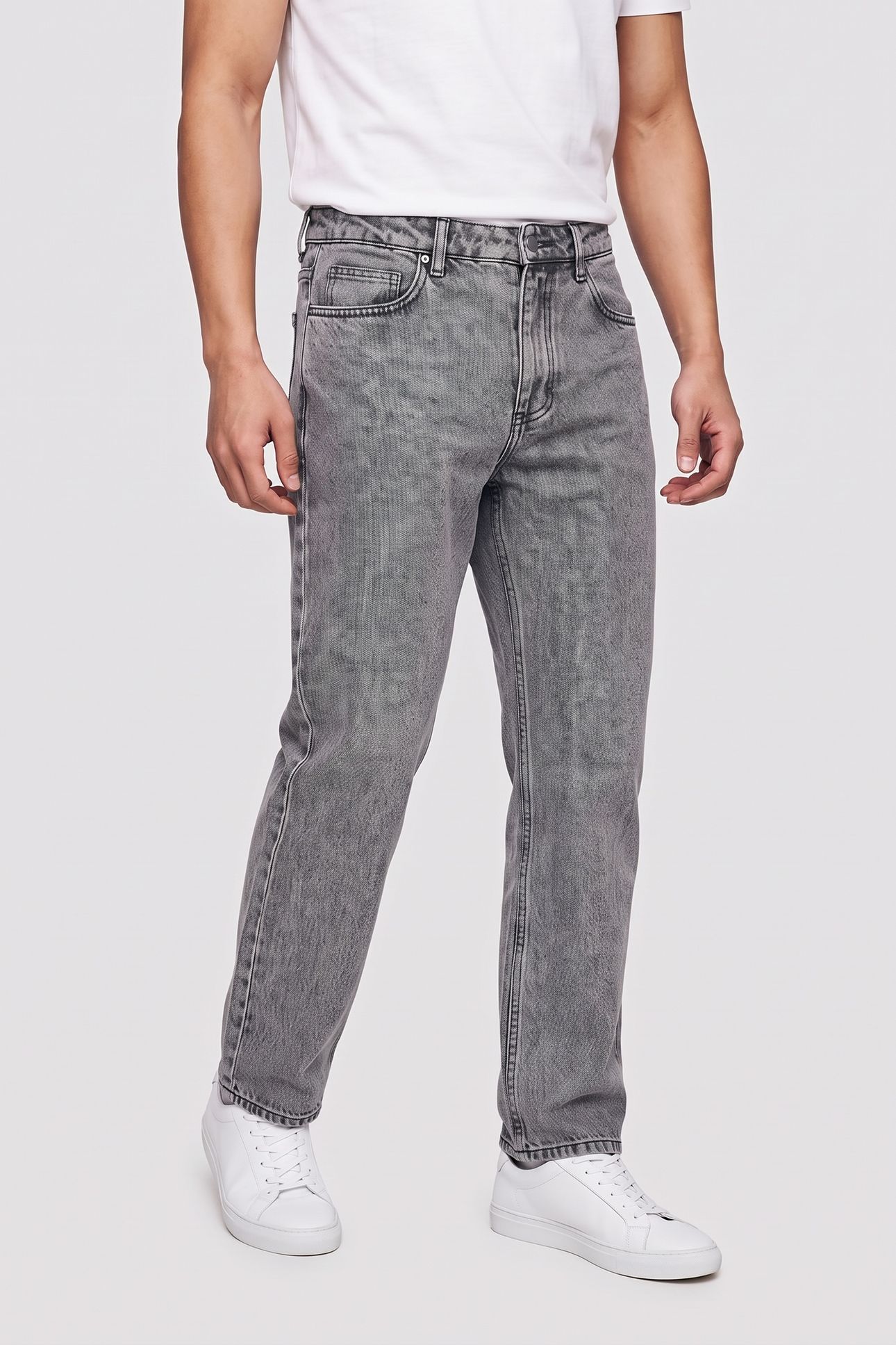 BLINEWOOD 5-POCKET TROUSERS GREY 1