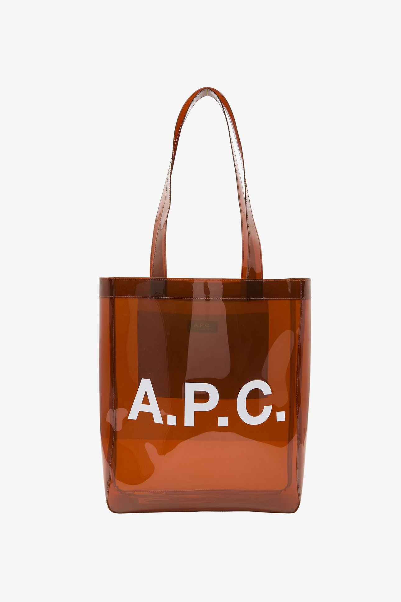 UNISEX TOTE LOU DARK BROWN 1