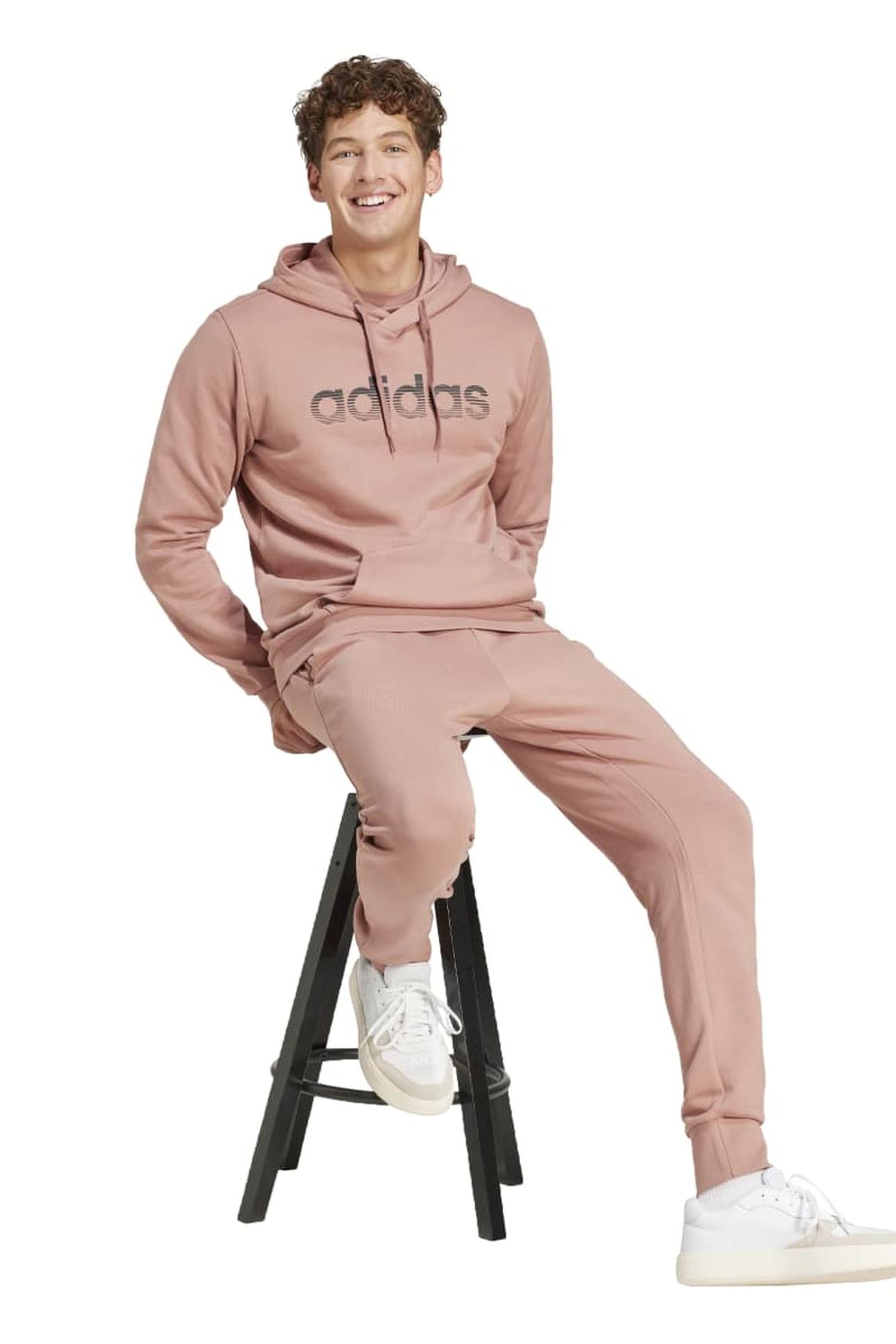UNISEX LIN PANTS WARM CLAY 4