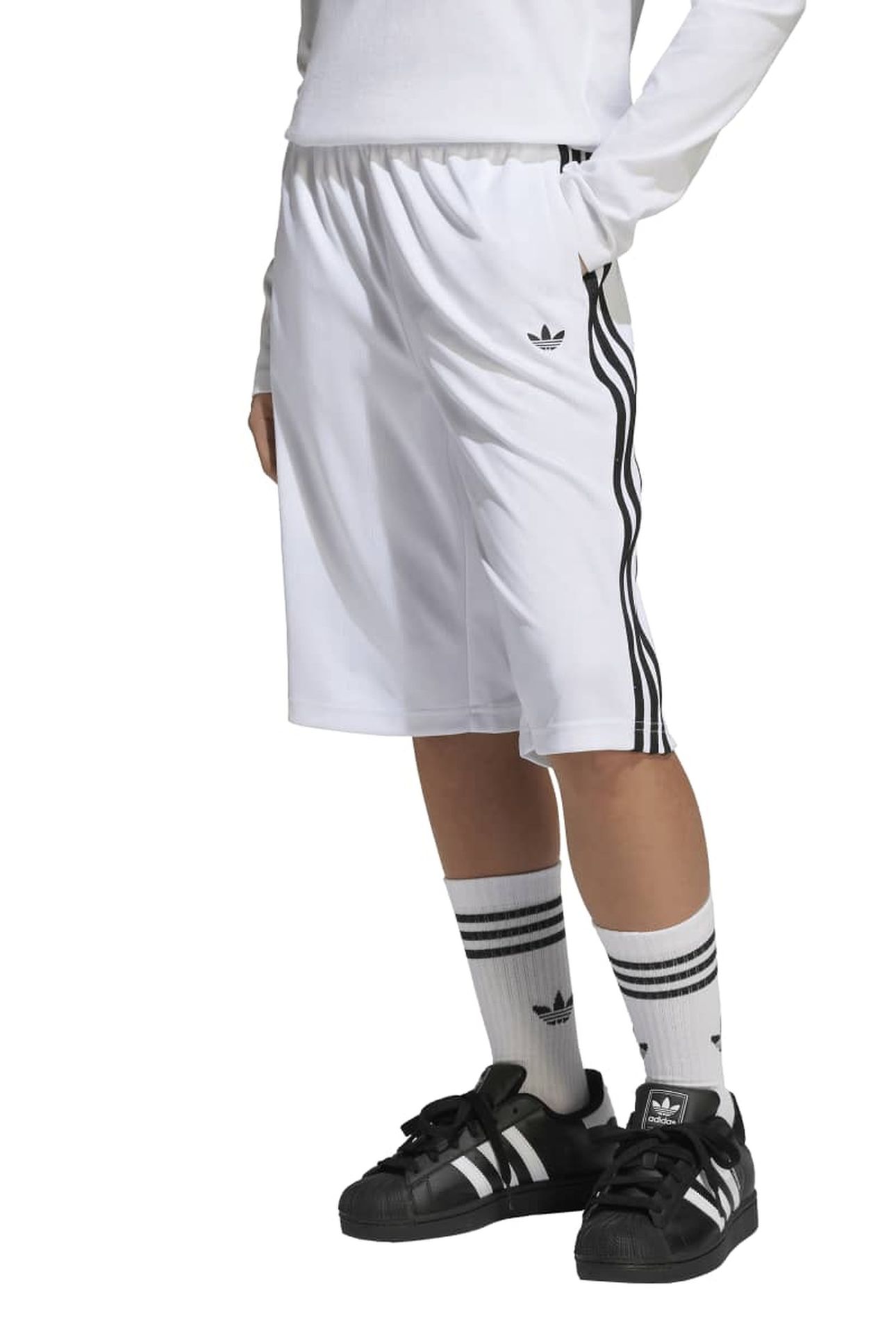 JUNIOR SHORTS WHITE 1