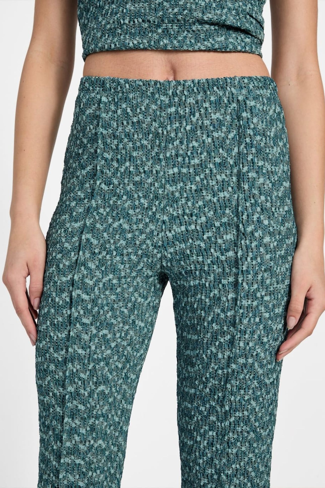 NALENY PLEATED PANT FORBIDDEN FOREST MUL 9