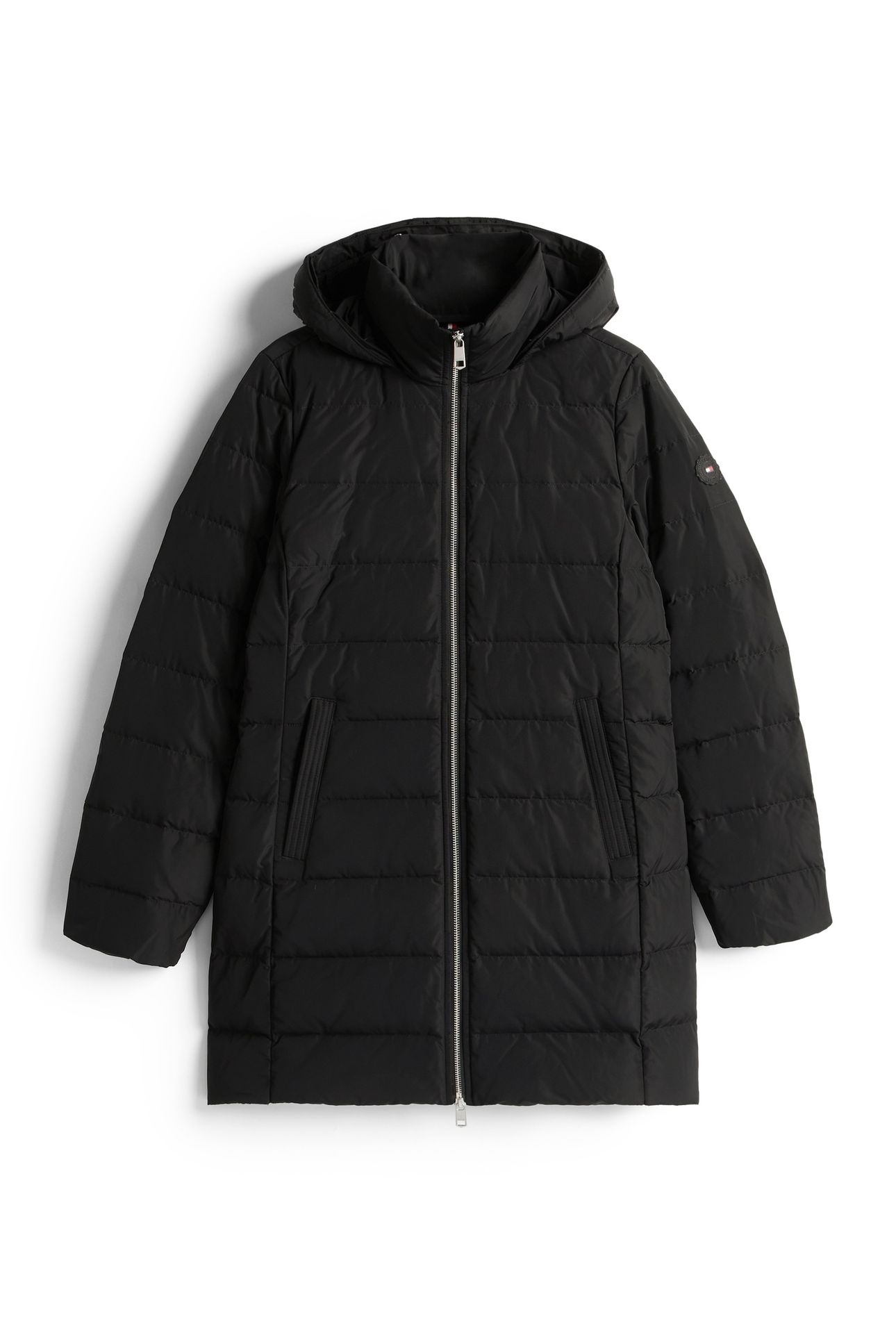 MW DOWN SLIM COAT BLACK 3