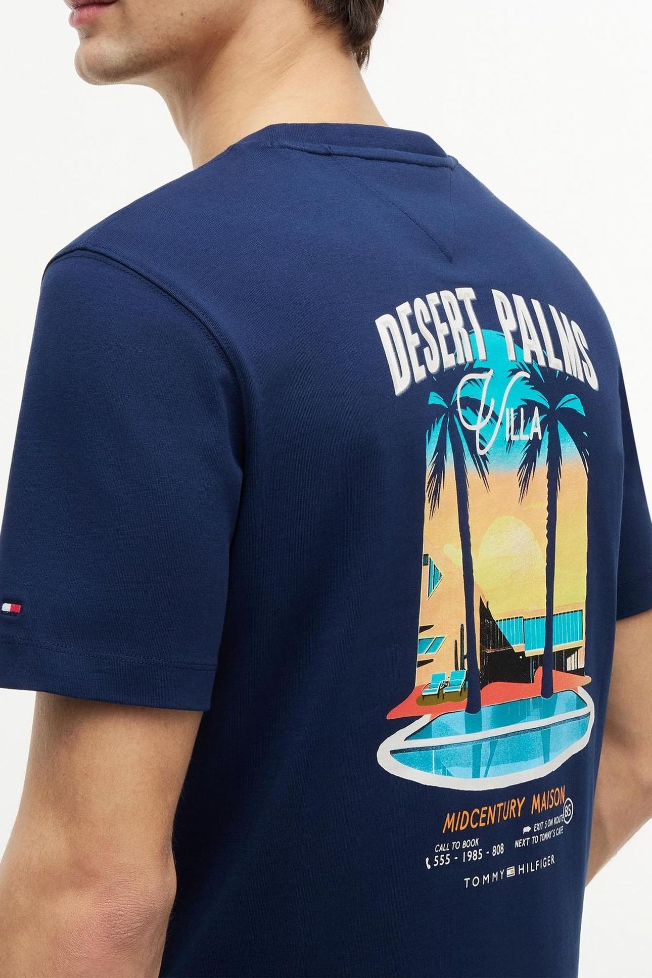 SUMMER BACK GRAPHIC CARBON NAVY 8