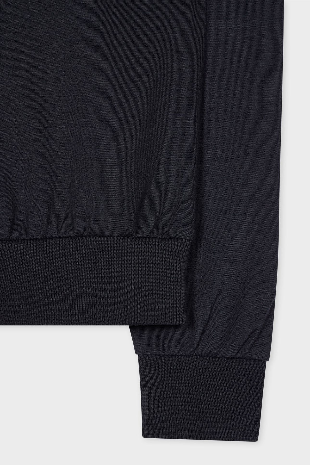 MENS SWEATSHIRT WITH CHEST EMBROIDERY VERY DARK NAVY 6