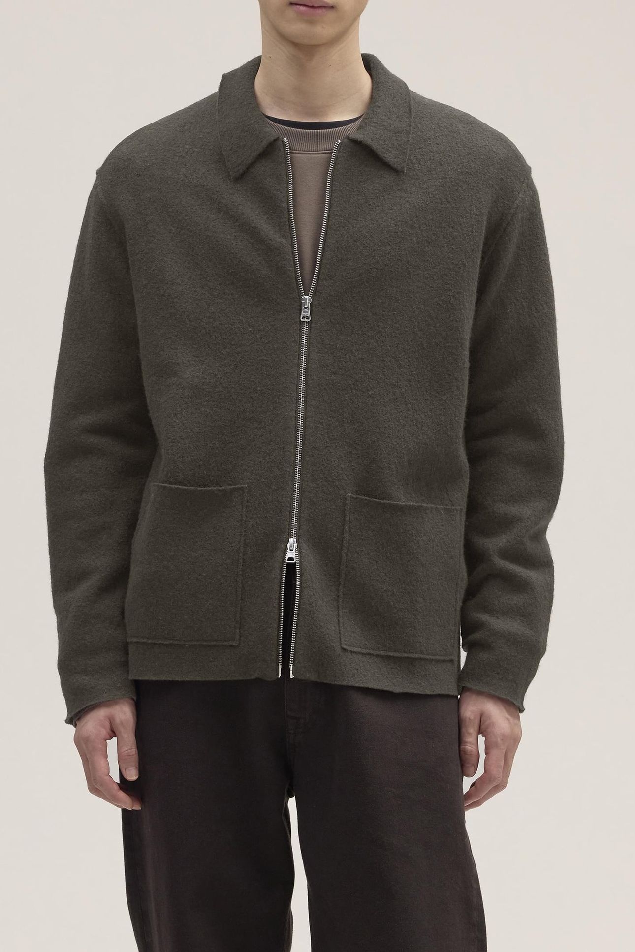 JONAS FULL ZIP 6398 DARK ARMY 1