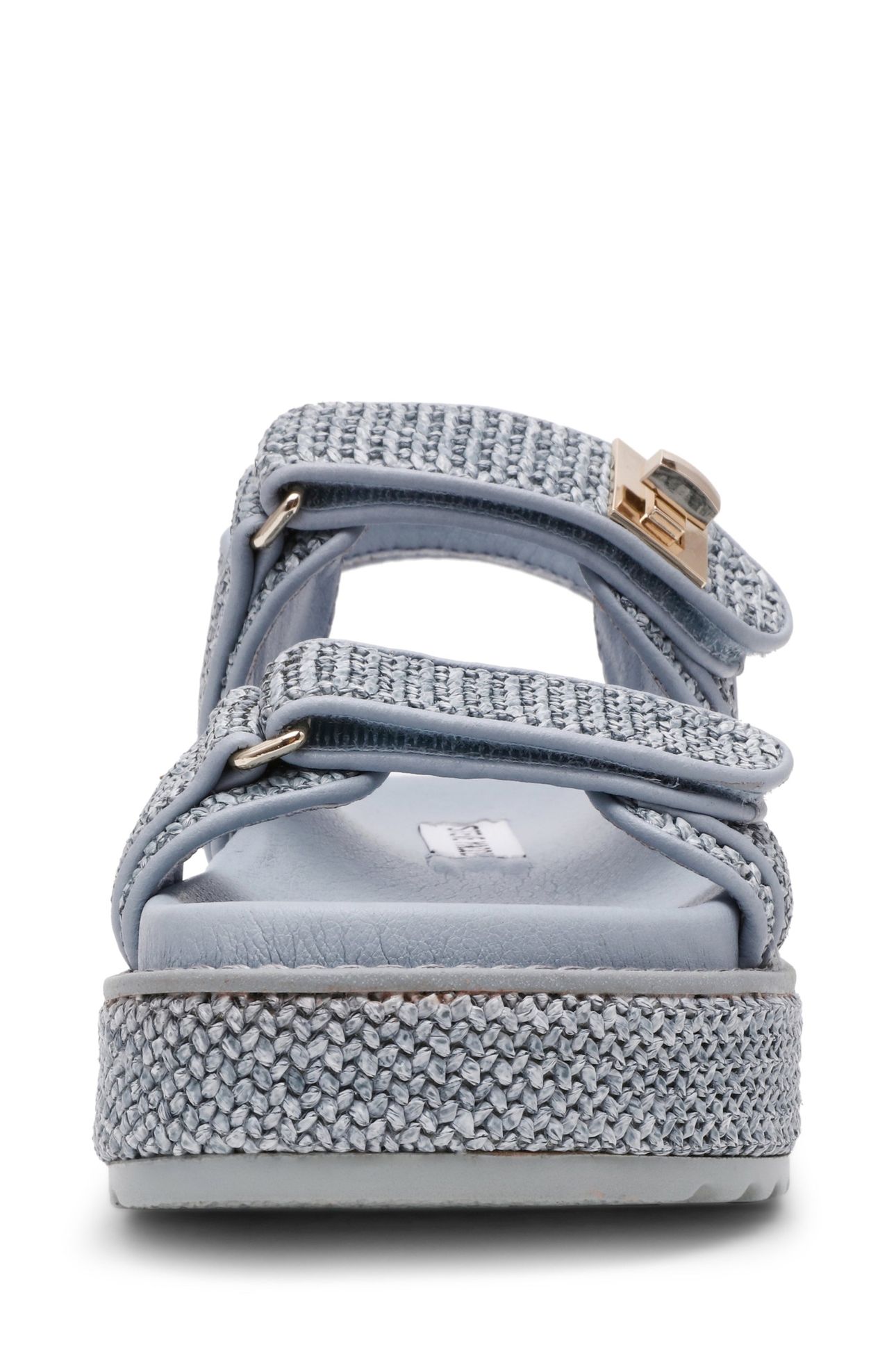BIGMONA SANDALS BLUE RAFFIA 3