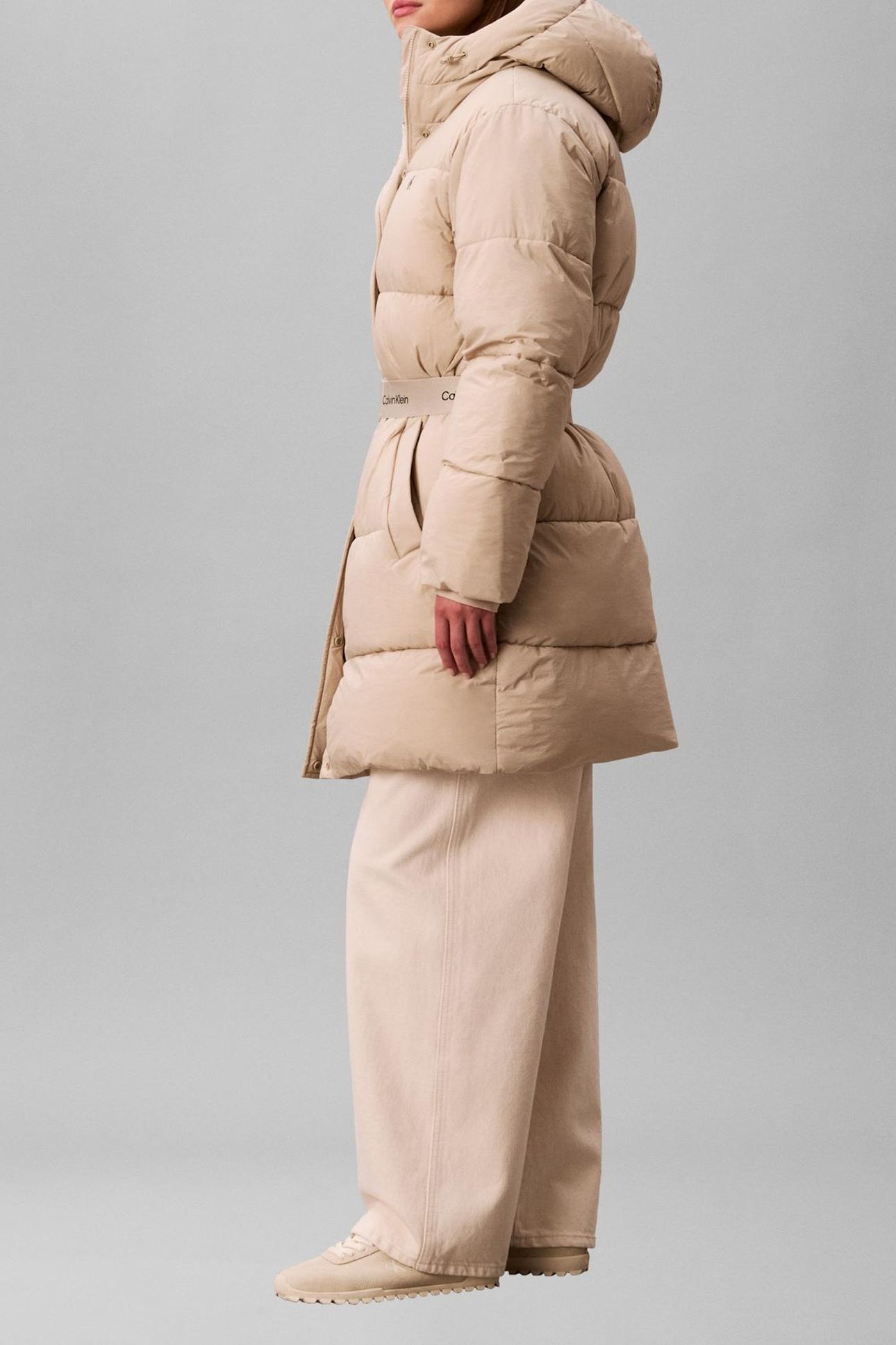 BELTED MIDWEIGHT COAT ISLAND FOSSIL 3