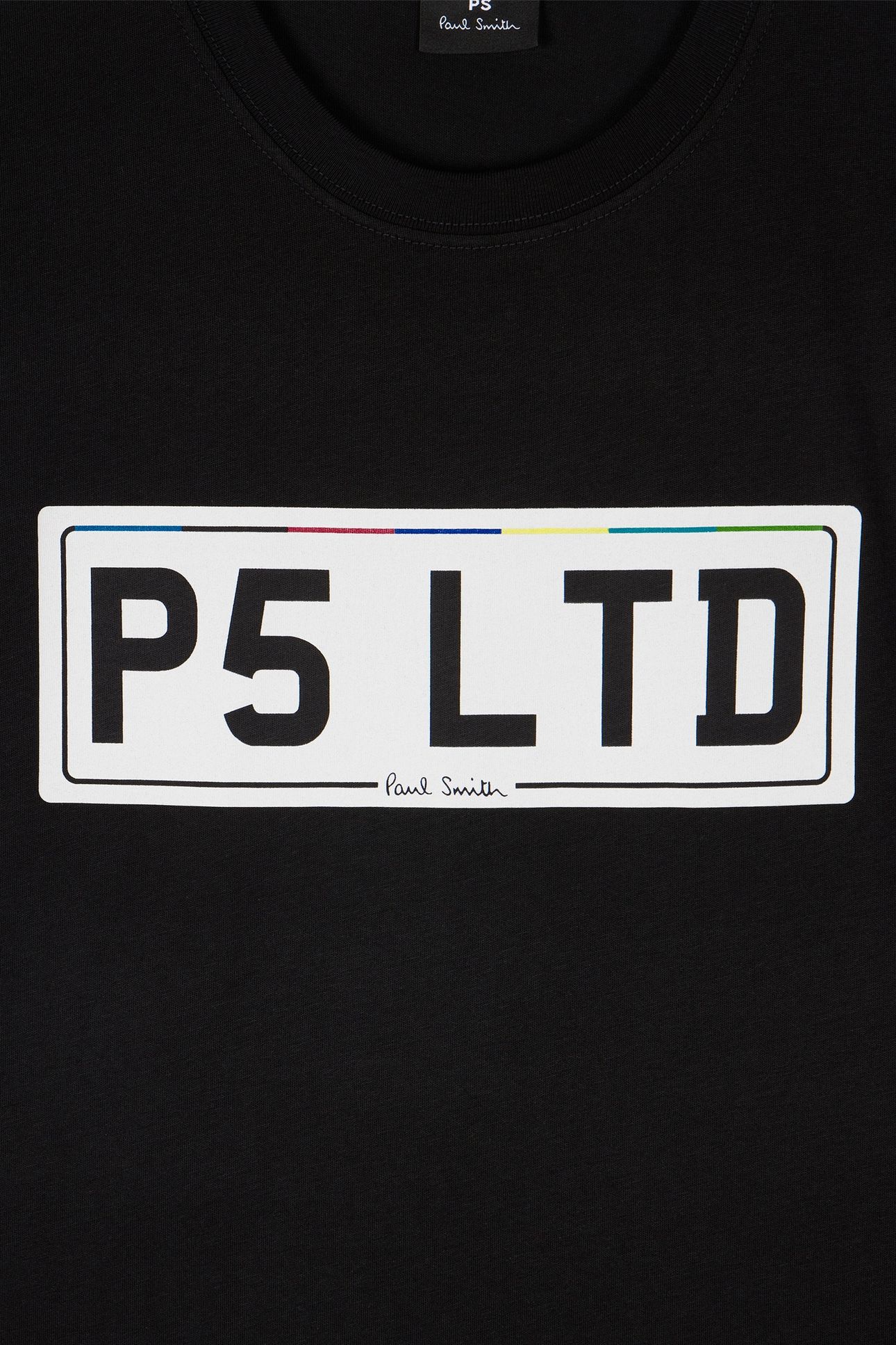 MENS REG FIT SS T SHIRT P5 LTD BLACK 9