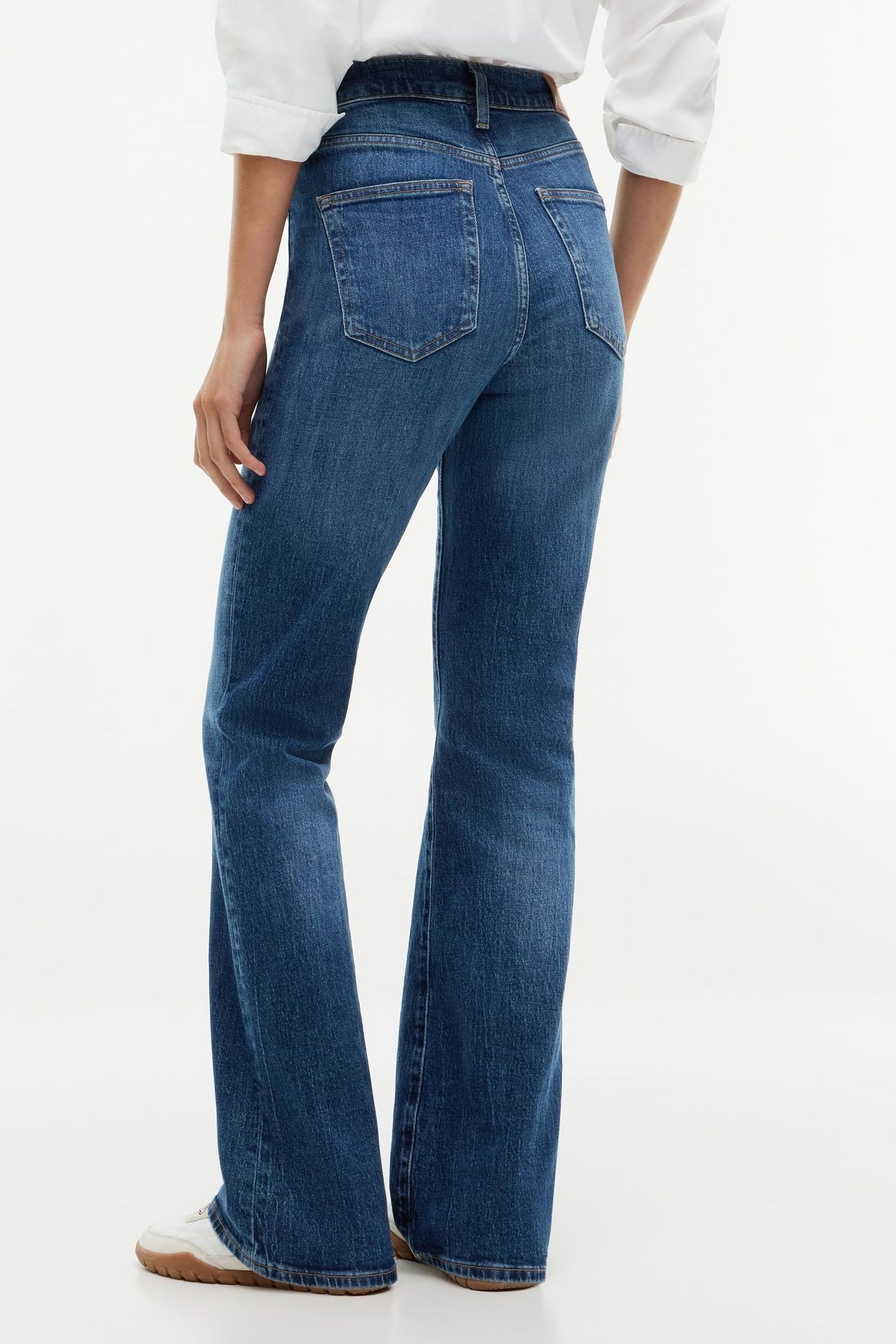 SYLVIA HIGH RISE BOOTCUT DENIM DARK 2