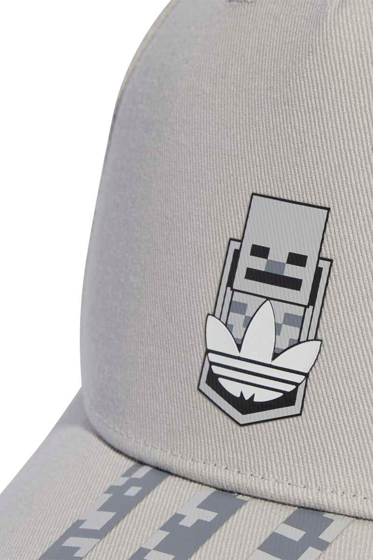 KIDS MINECRAFT CAP GREY TWO 3