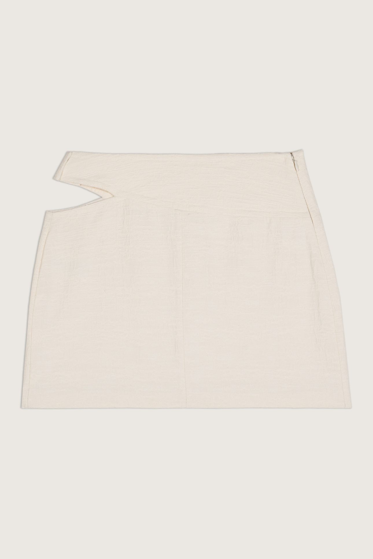 MINI SKIRT ECRU 5