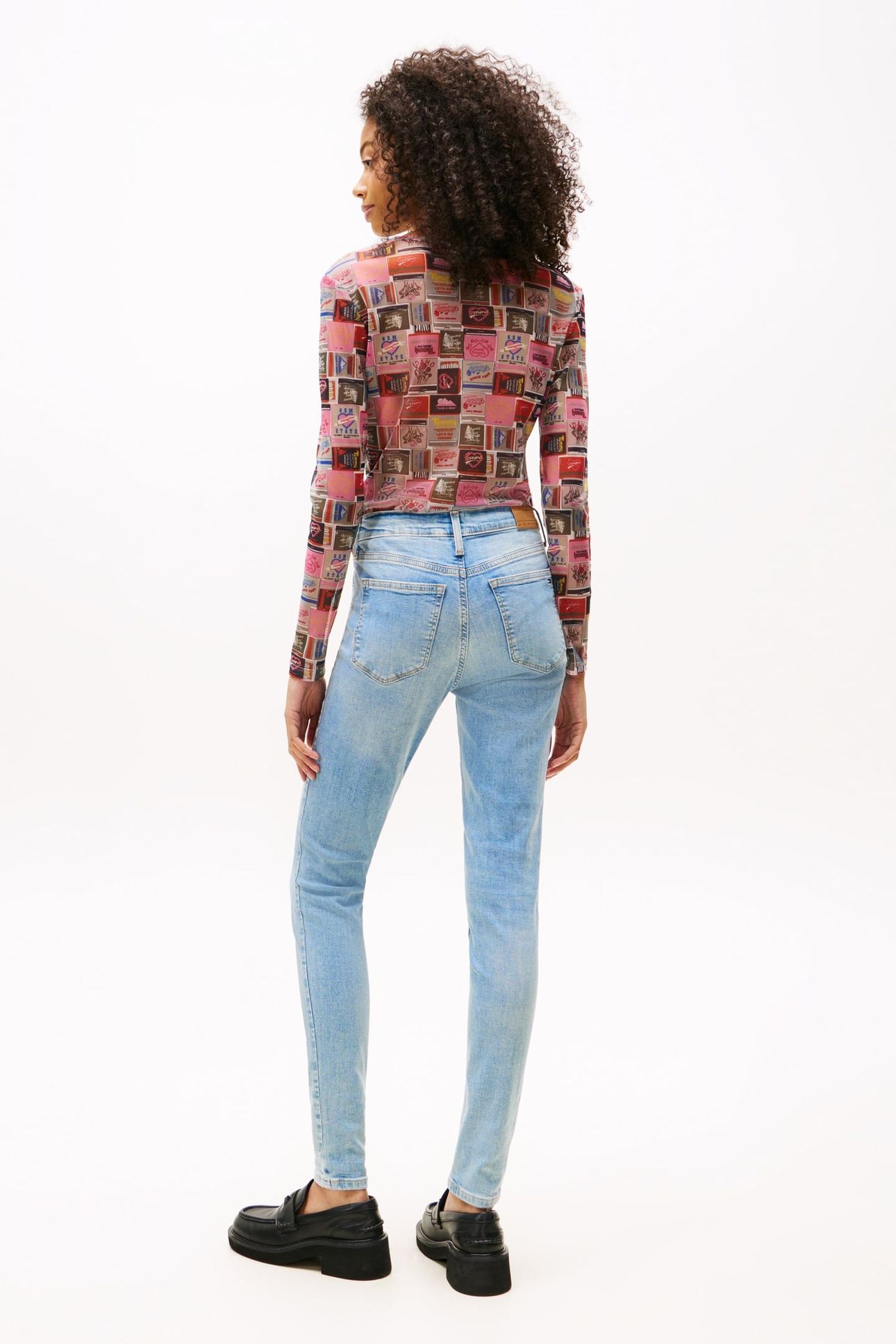 NORA MID RISE SKINNY BI0214 DENIM LIGHT 6