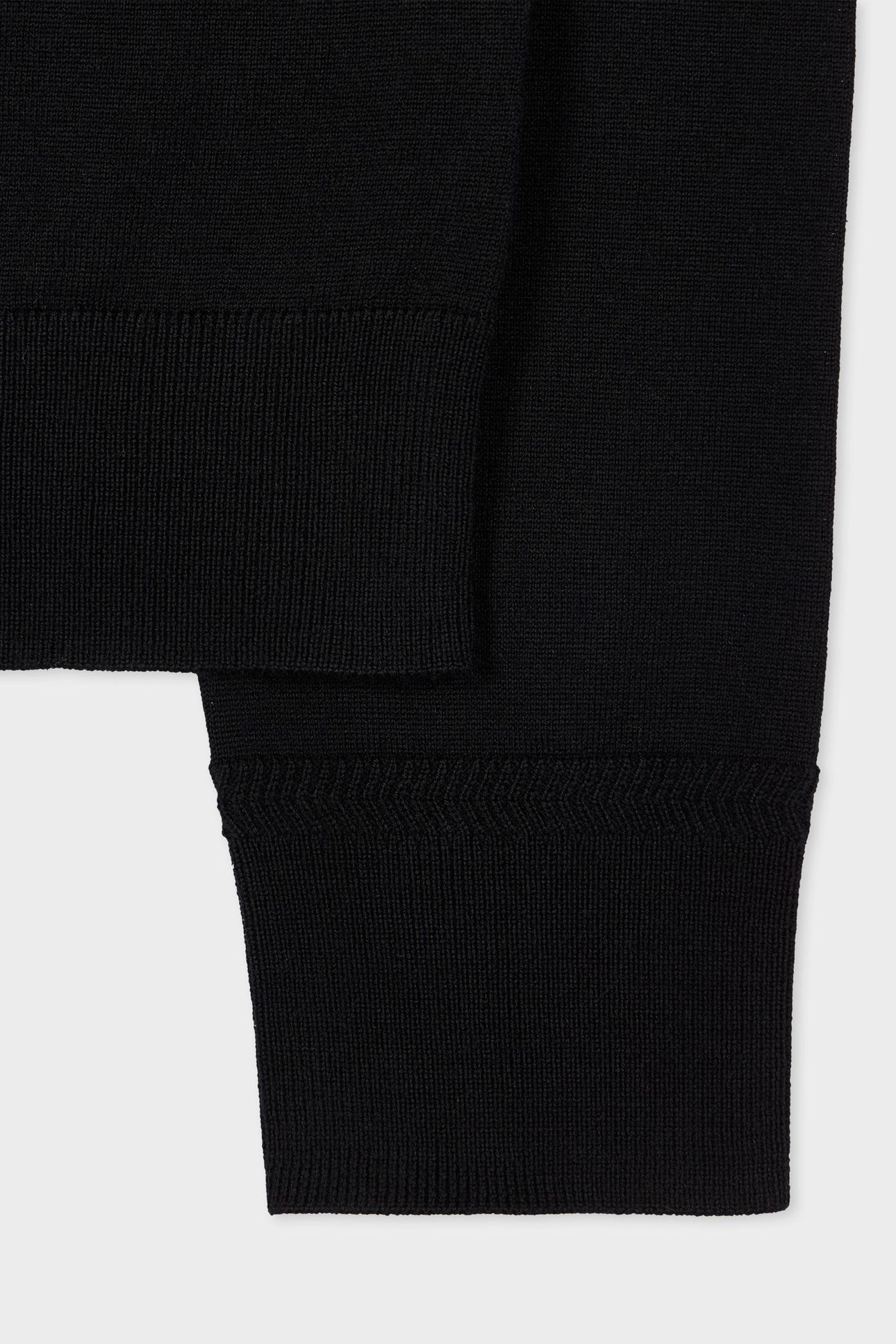 WOMENS KNITTED SWEATER CREW NECK BLACK 7