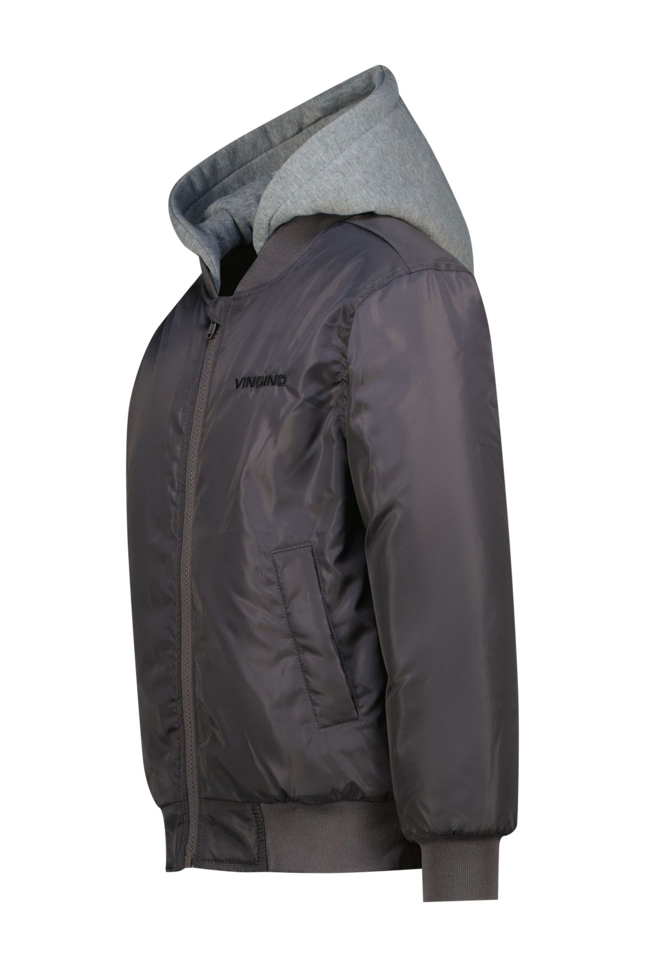 BOYS TOCER JACKET OUTDOOR GREY STONE 6