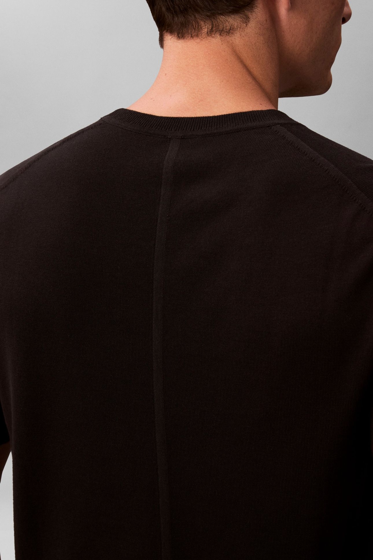 SS SUPIMA COTTON CREW BLACK 6