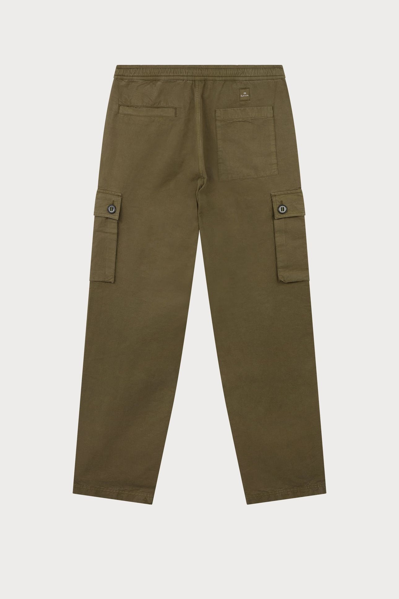 MENSBUTTON PKT CARGO MILITARY GREEN 5