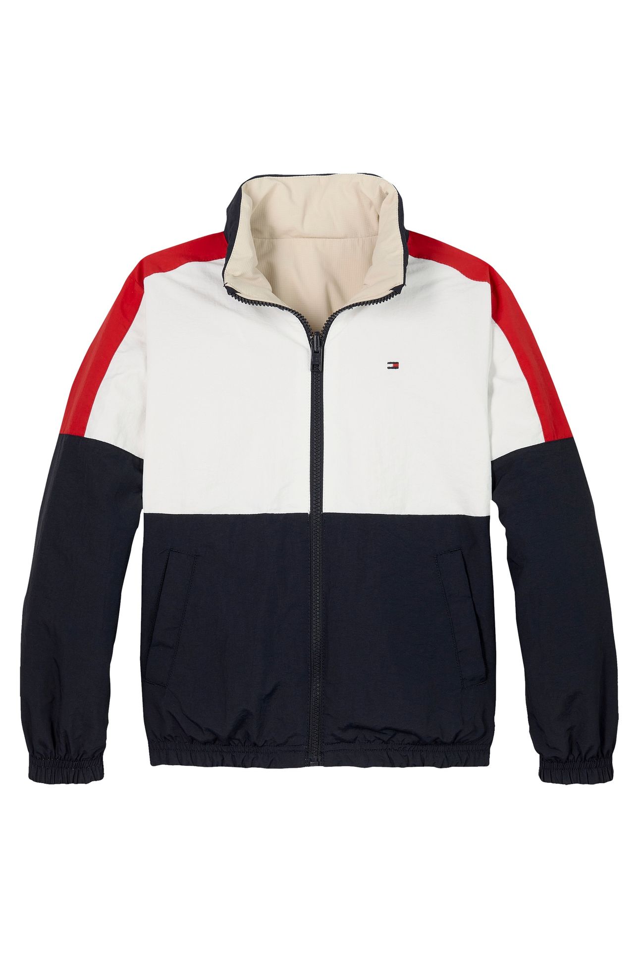 BOYS COLOURBLOCK REVERSIBLE CLASSIC BEIGE REV COLOURBLOCK 1