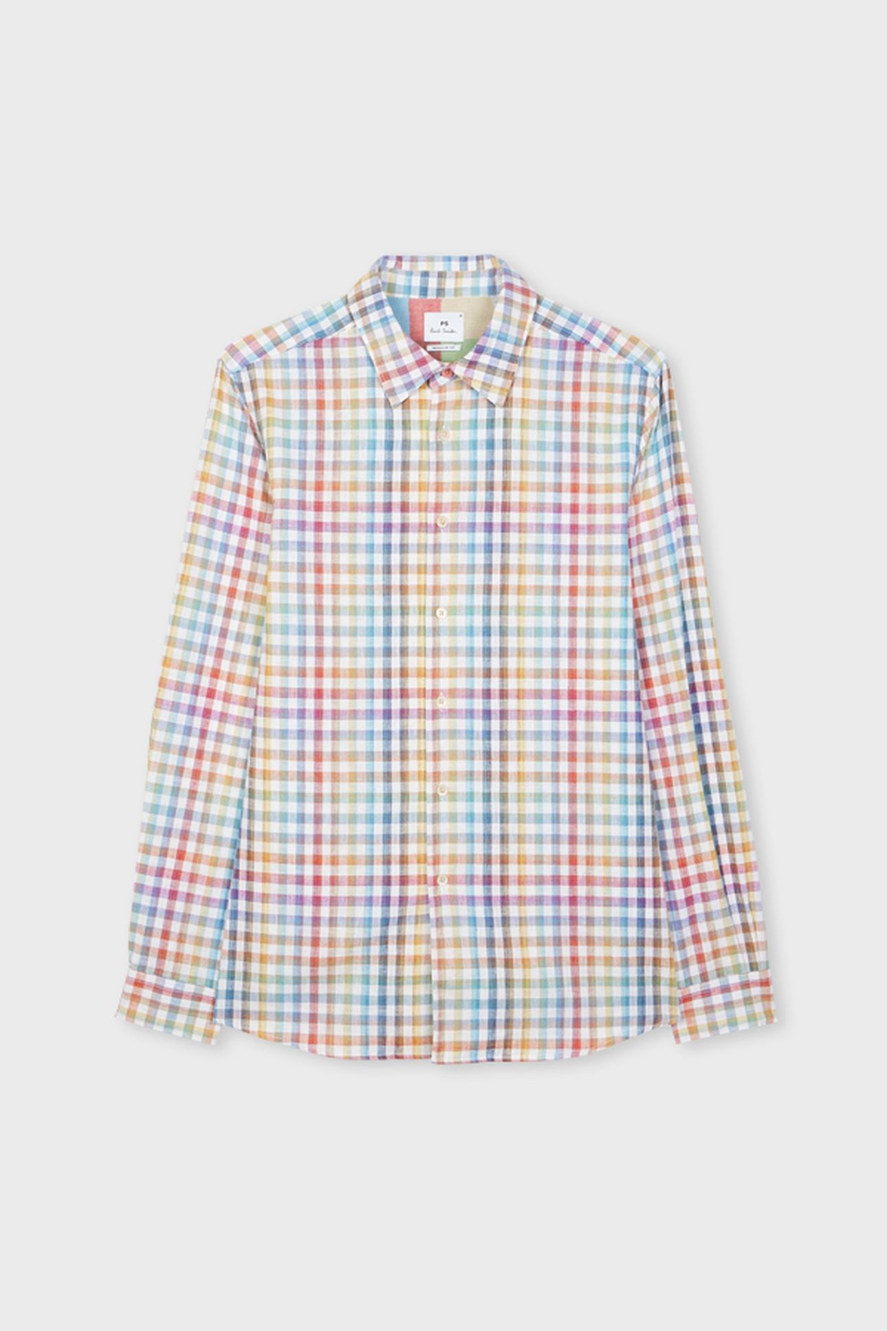 MENS LS REGULAR FIT SHIRT OFF WHITE 2