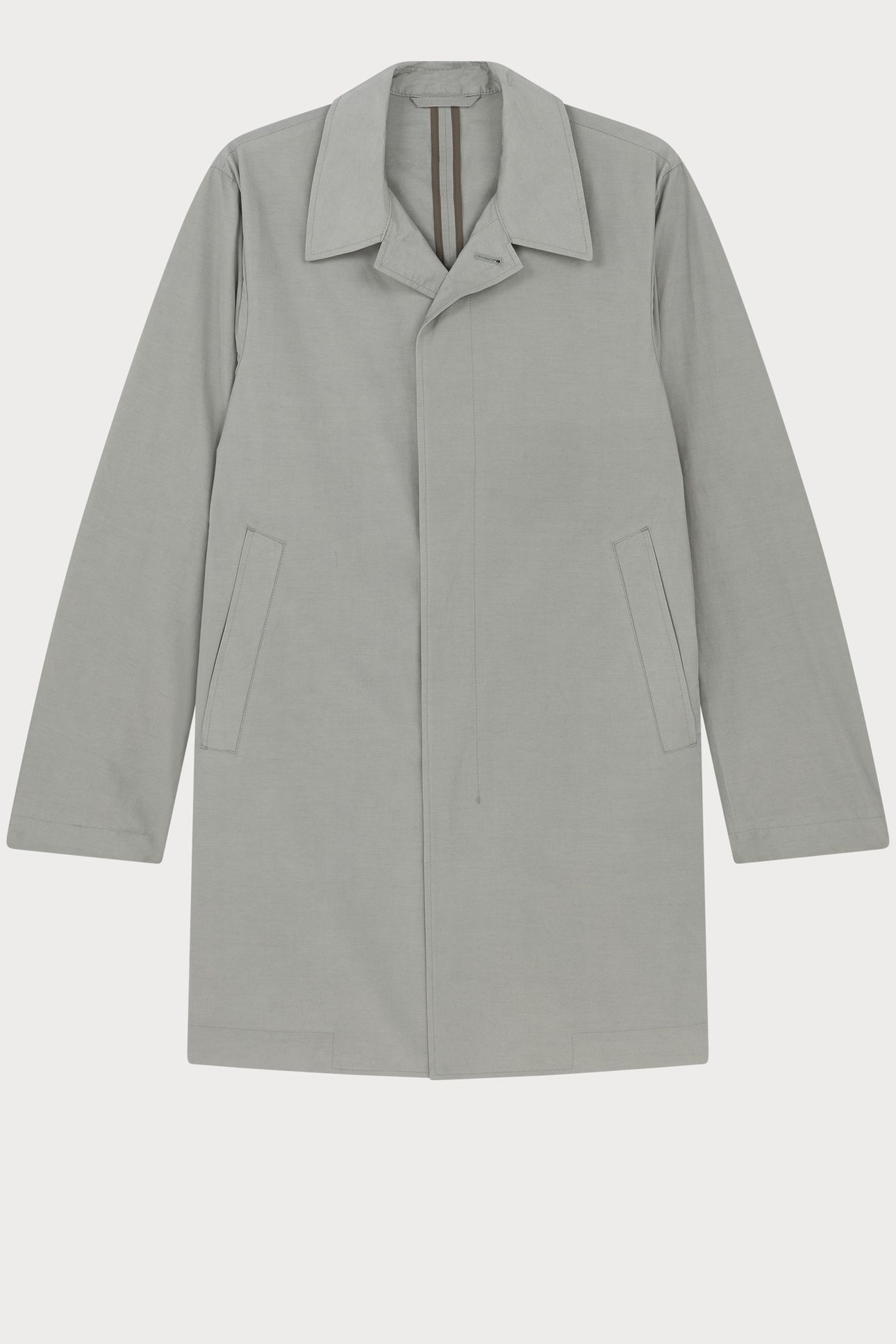 MENS COAT LT GREYISH GREEN 1