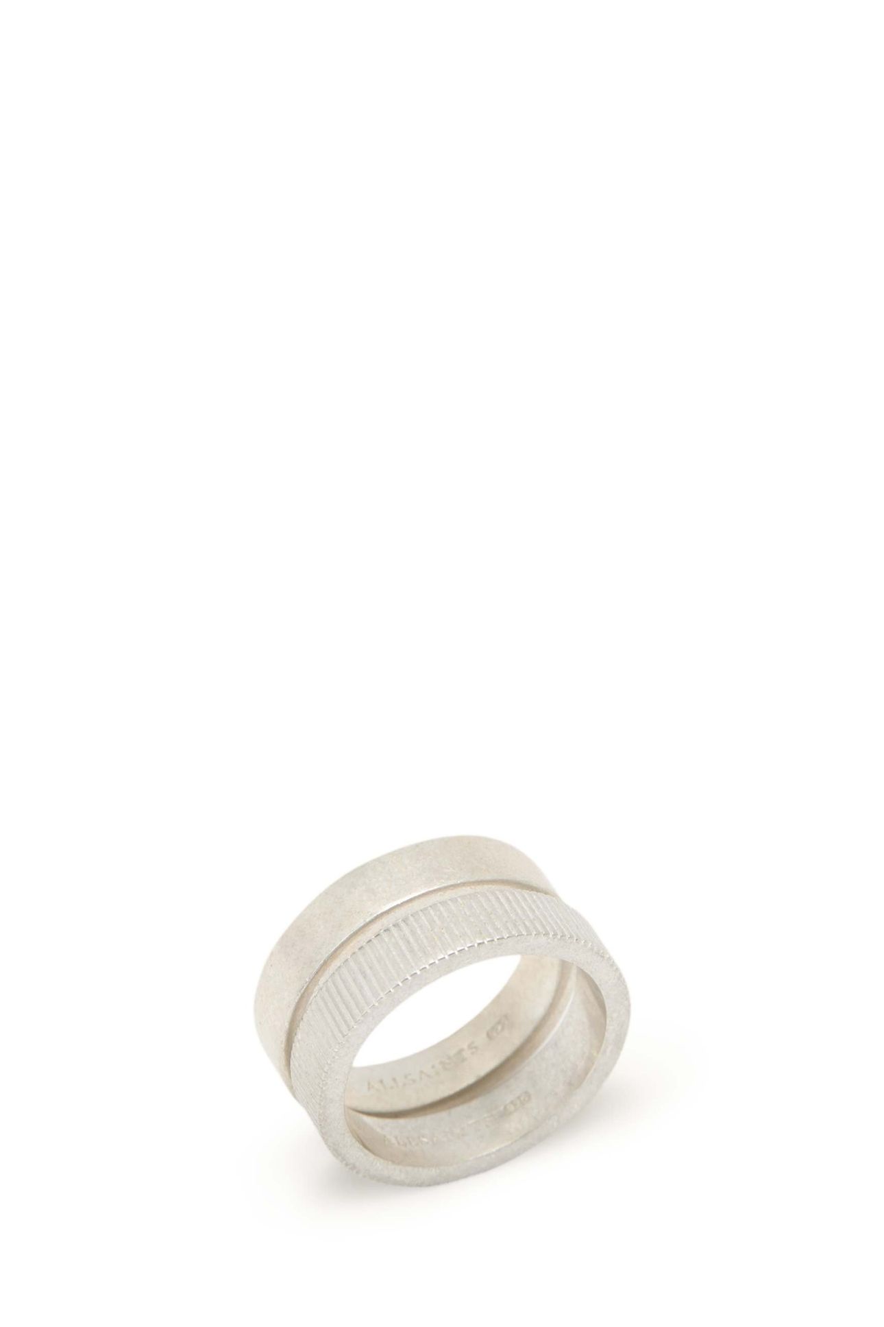 OTTO DBL RING WARM SILVER 1