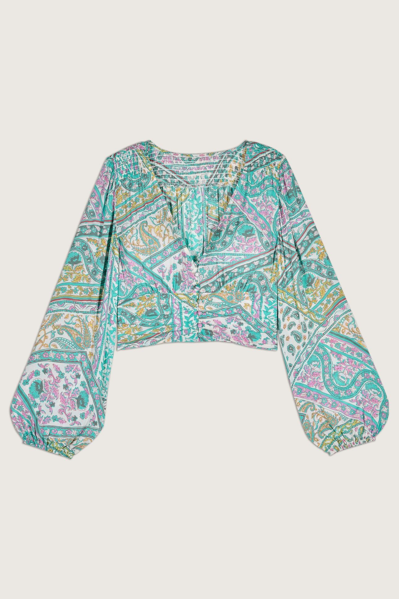 LONG SLEEVES TOP VERT 3