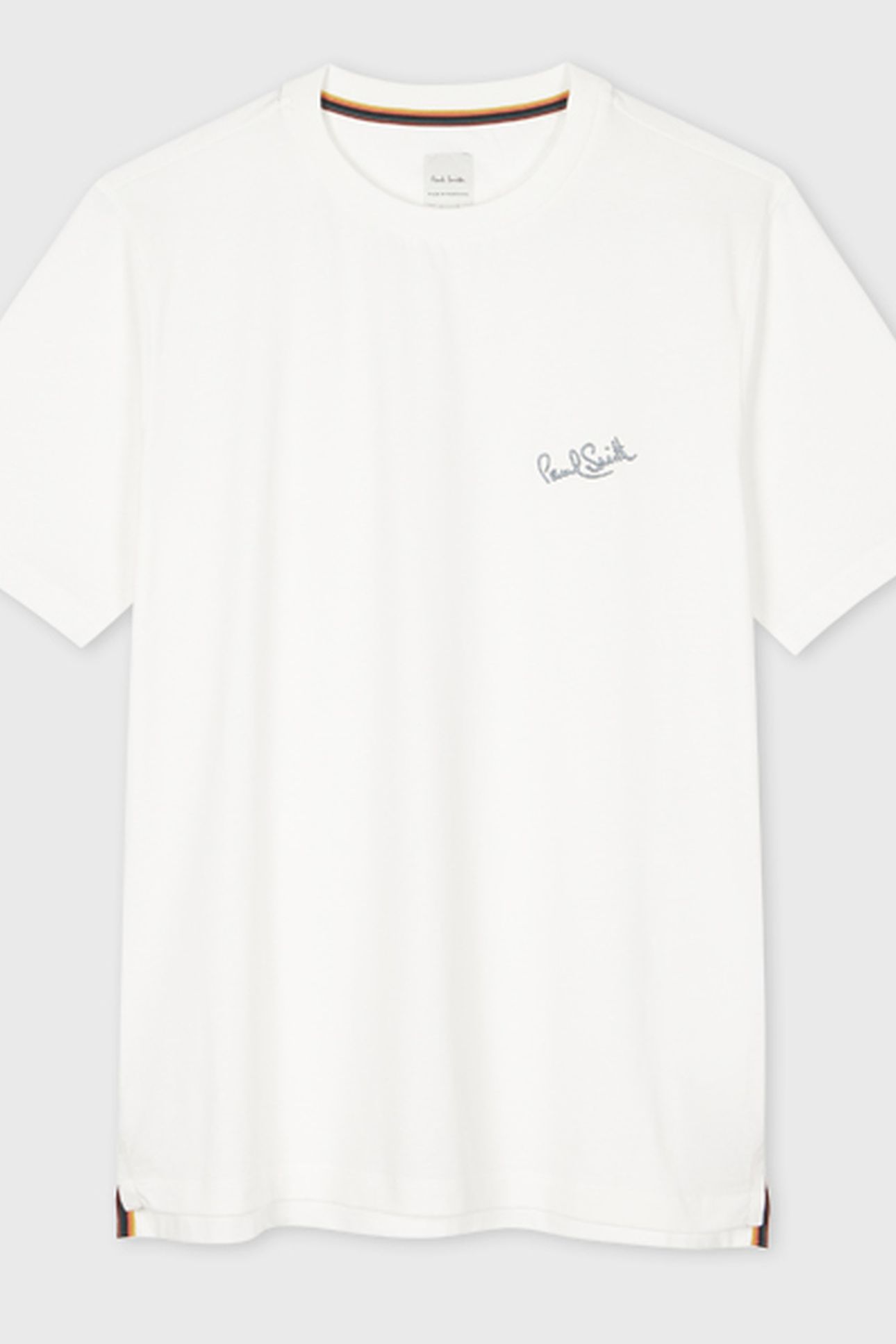 MENS LOGO PRINT TSHIRT WHITE 5